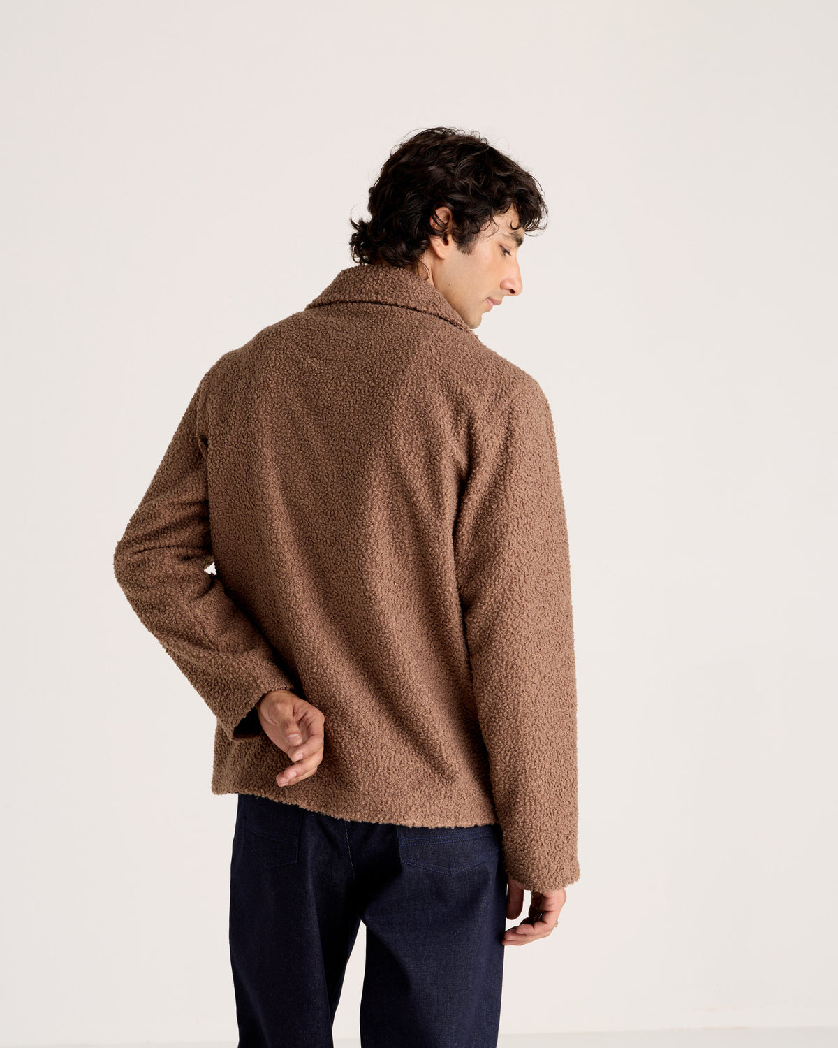 "Le Cortina" Sherpa Zip Jacket