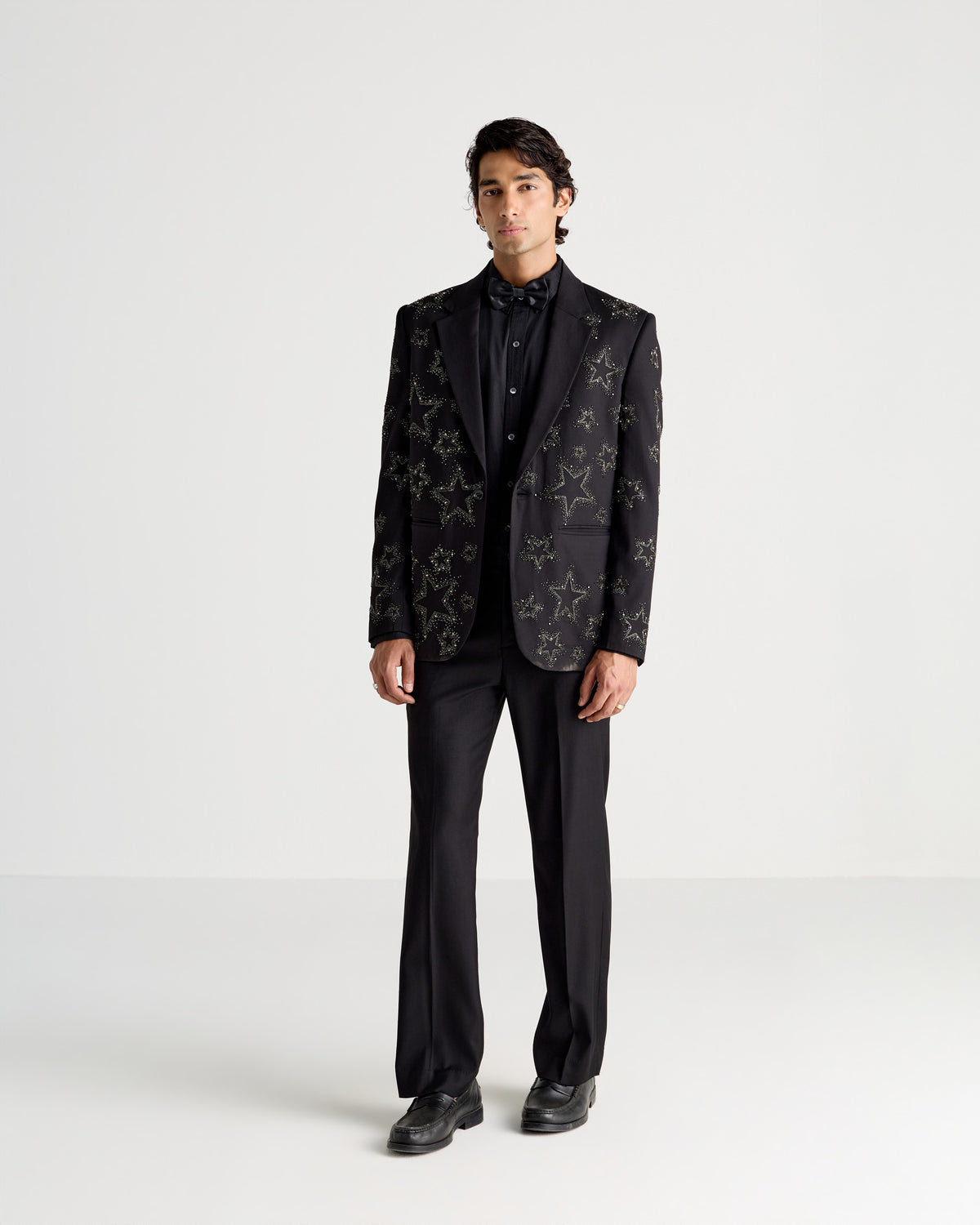 "Showstopper" Hand-Embroidered Blazer