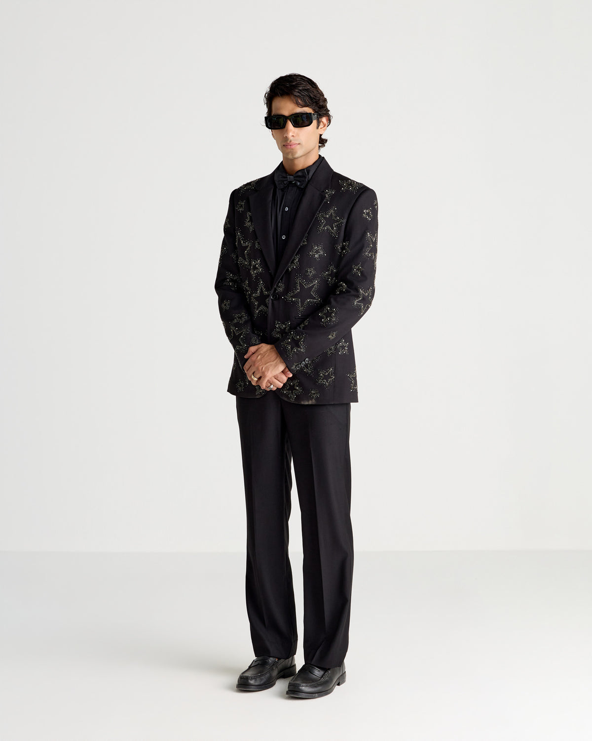 "Showstopper" Hand-Embroidered Blazer