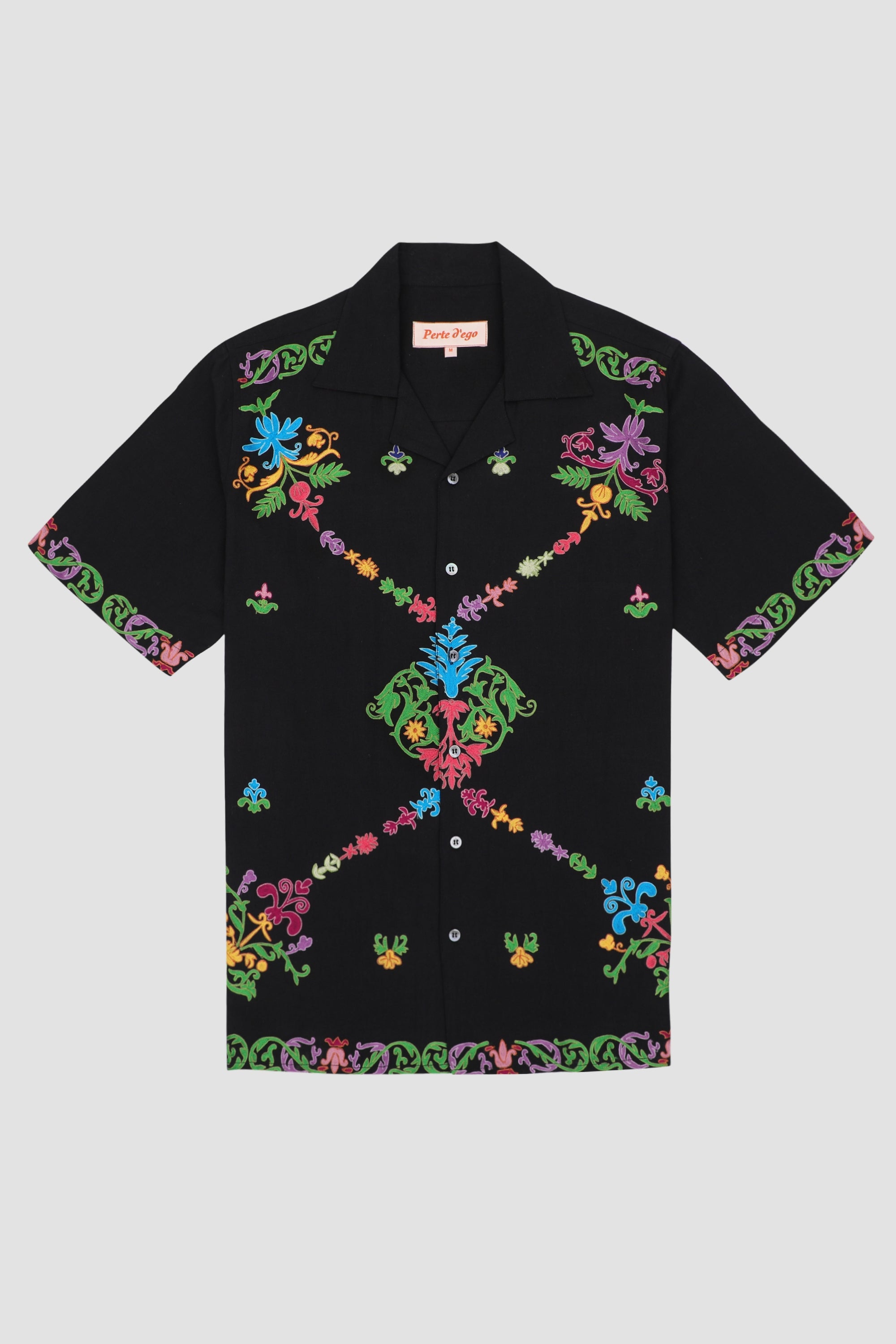 "Gulmarg" embroidered shirt