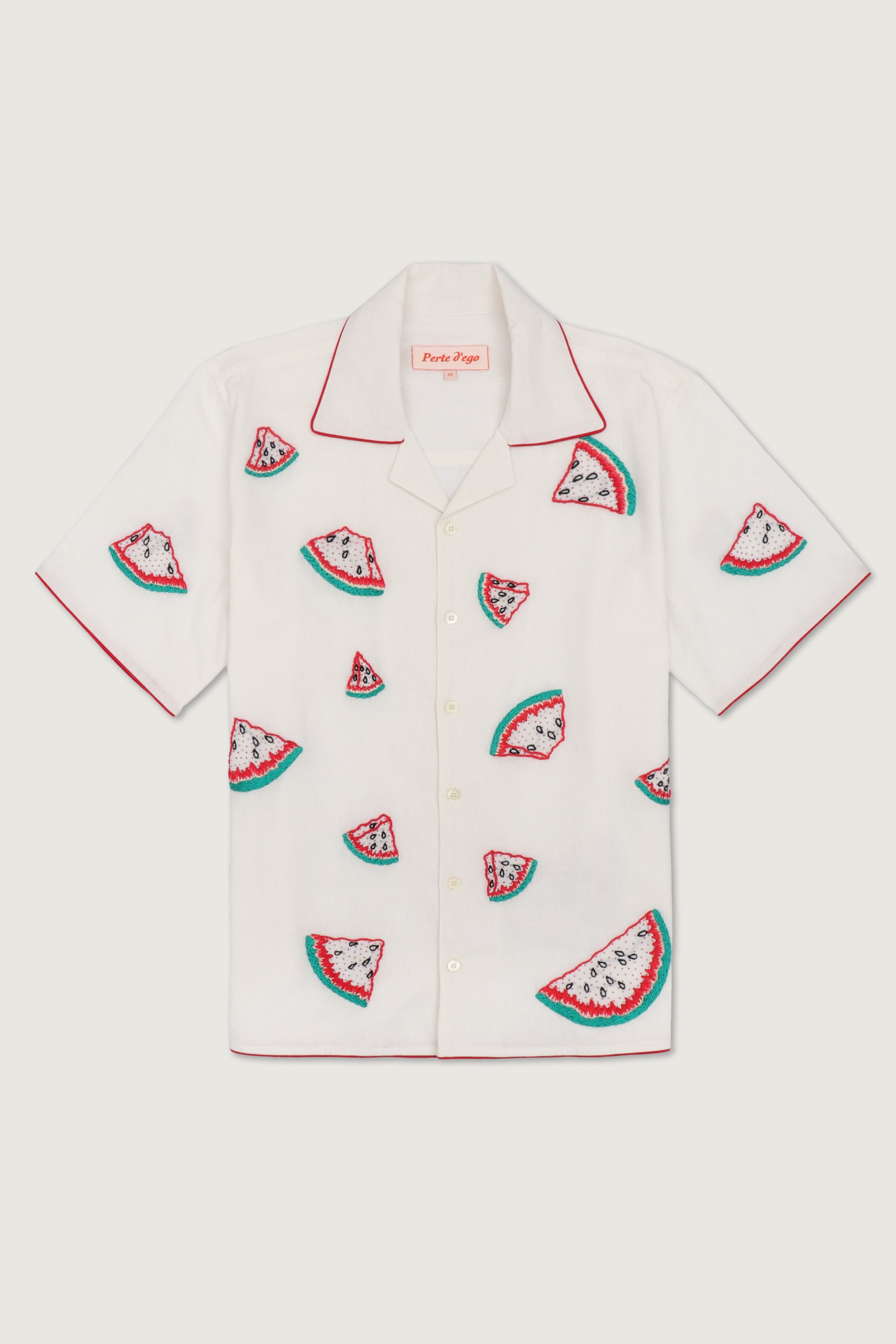 Hand embroidered watermelon Shirt