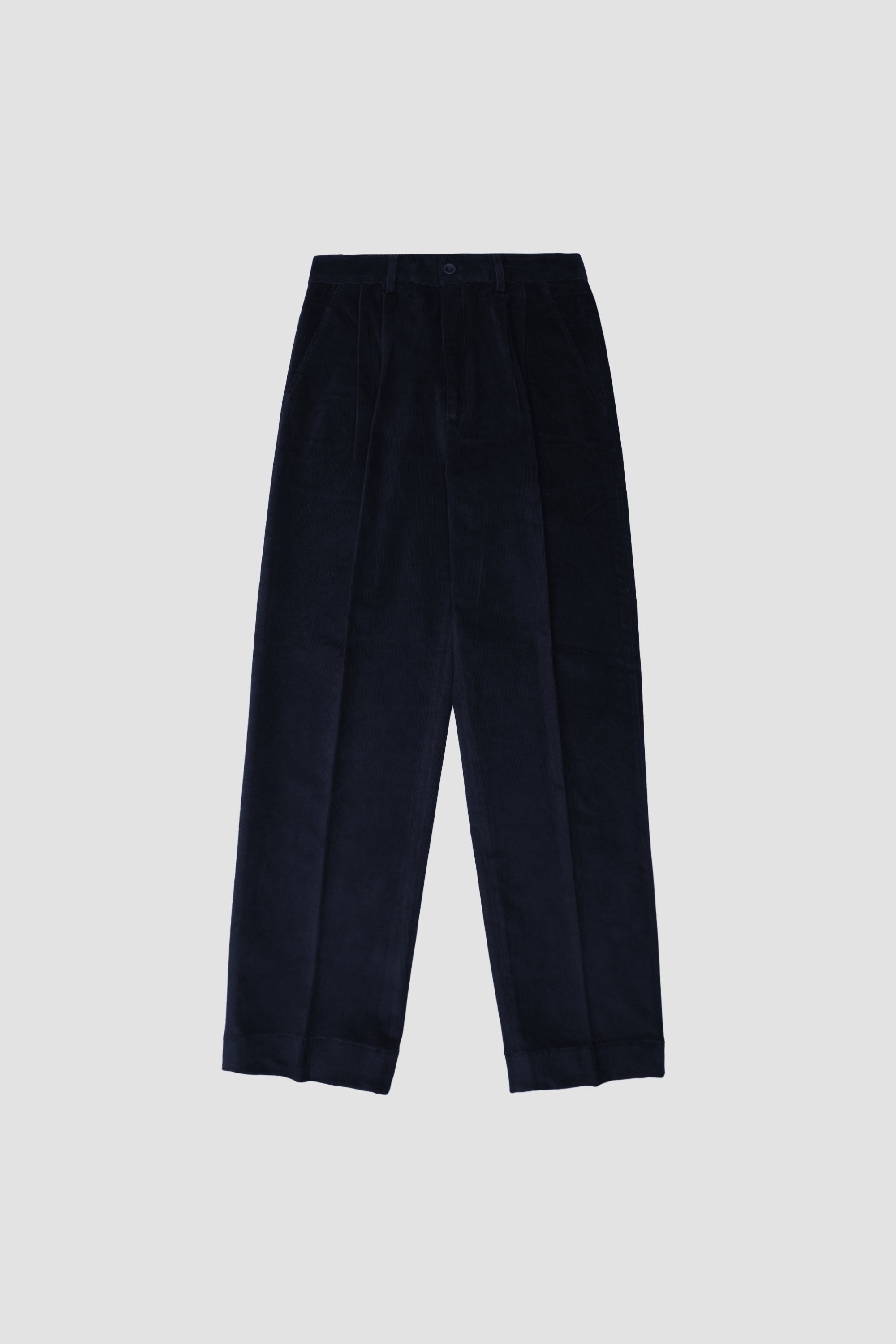 Formal Pants- Deep blue cordruoy