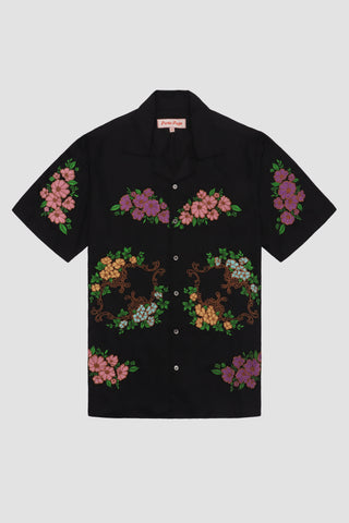 "Le Victoria" embroidered shirt