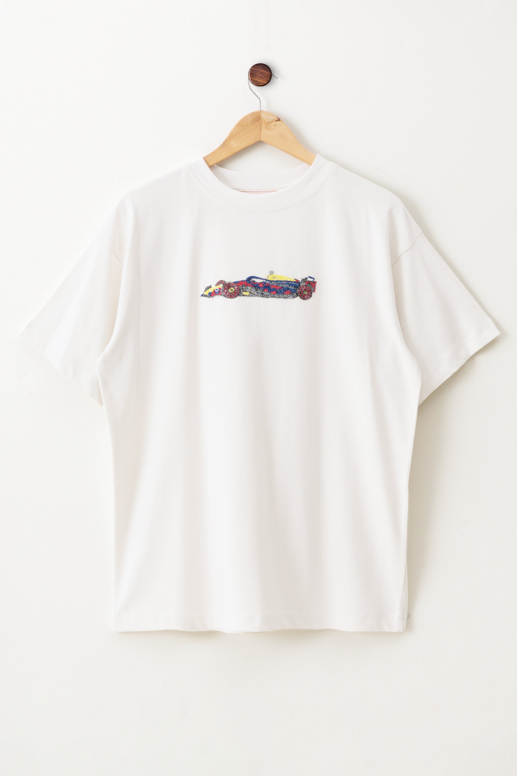 "Grand Prix" hand embroidered T-Shirt