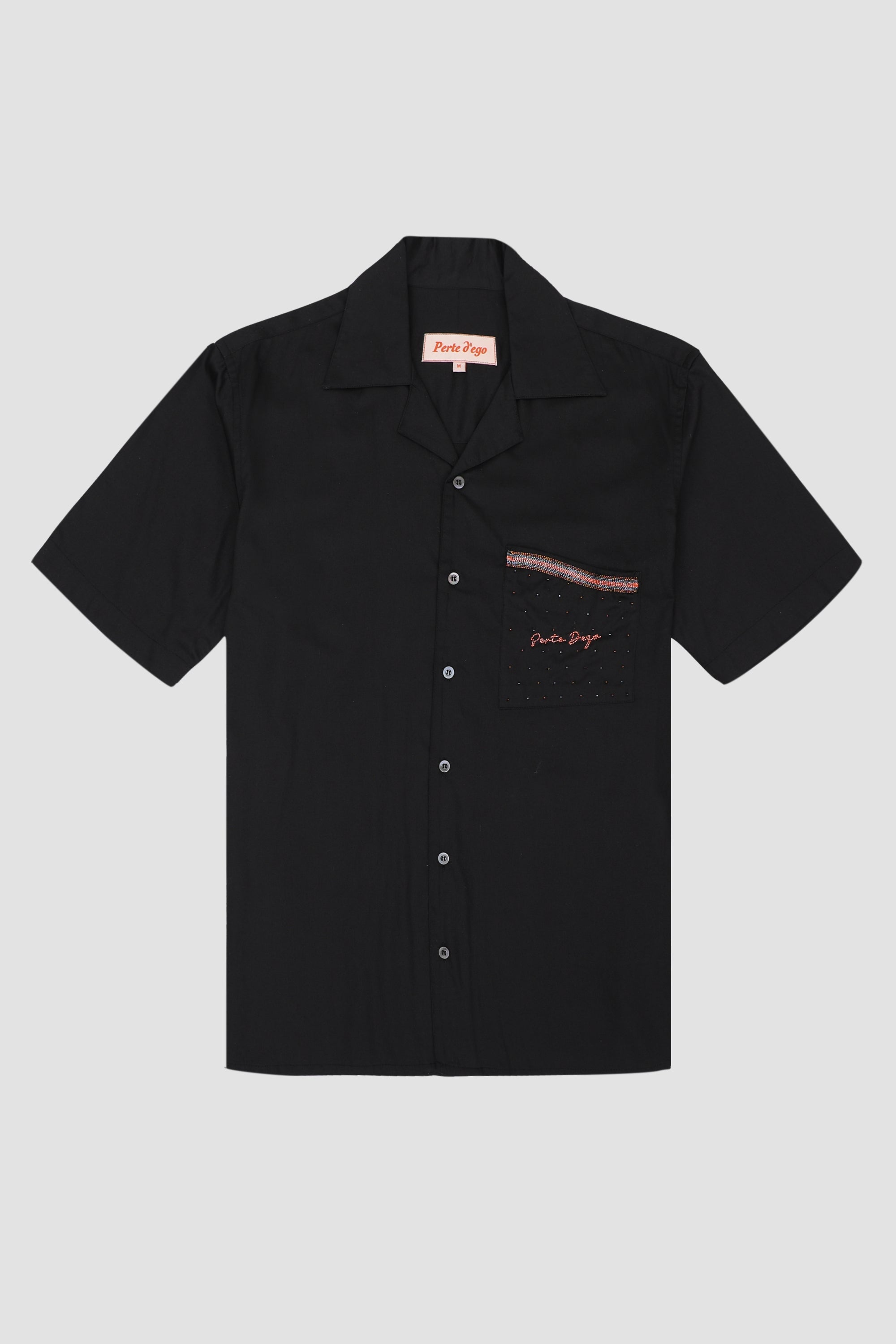 "Live jazz" hand embroidered Shirt