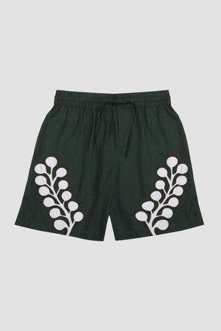 Mykonos appliqué shorts