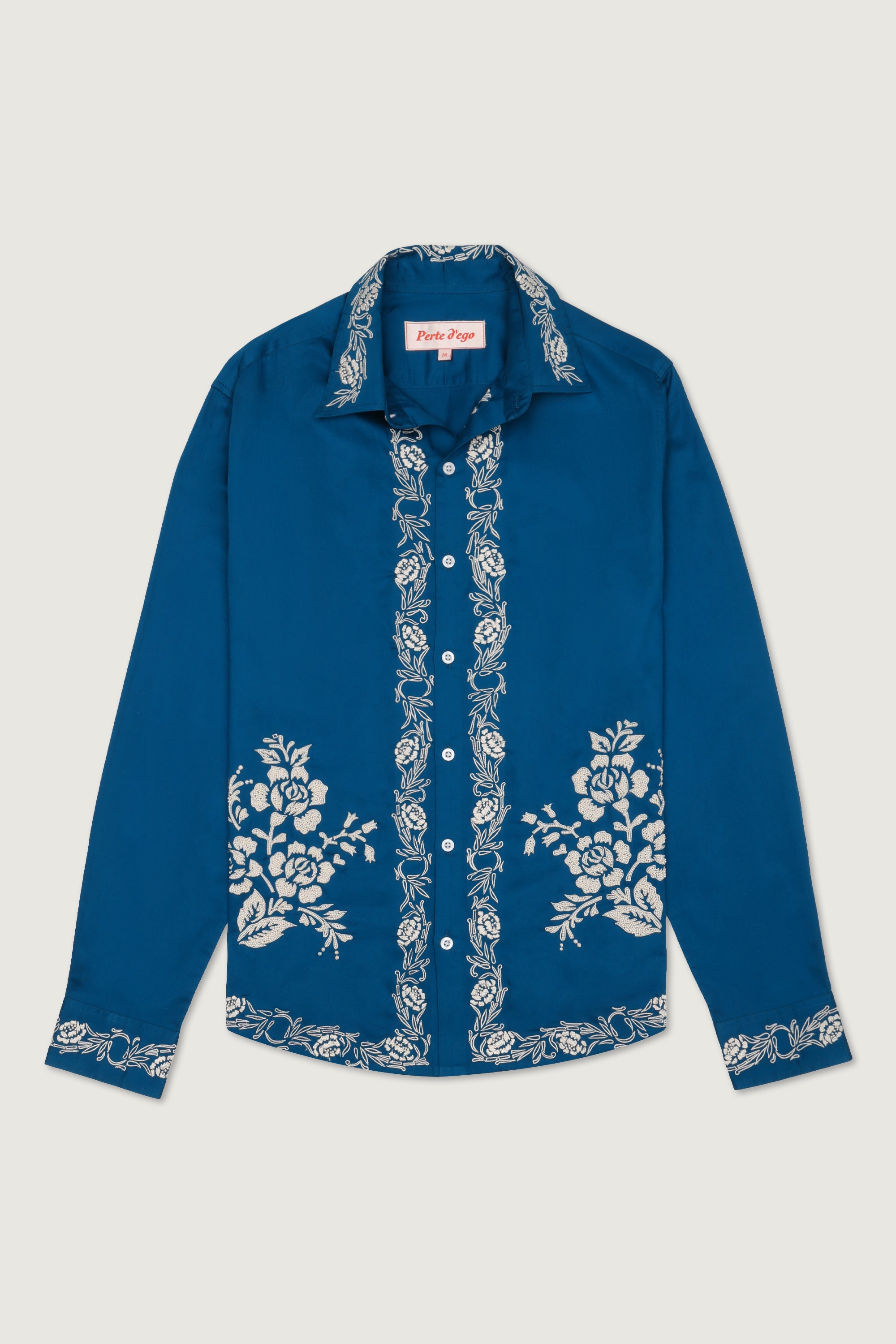 Heritage Bloom Embroidered Shirt
