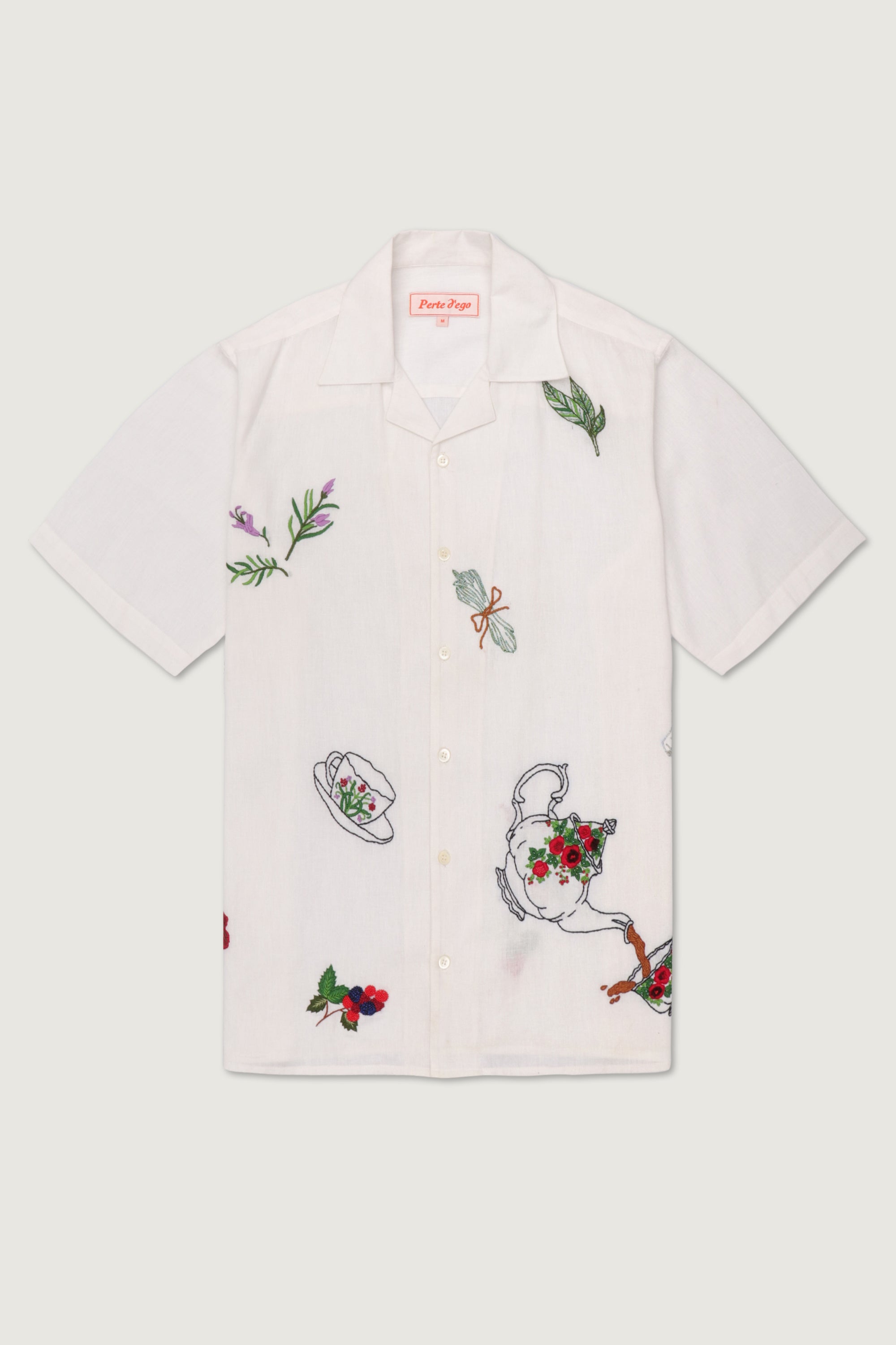 "Udaipur" hand embroidered Shirt