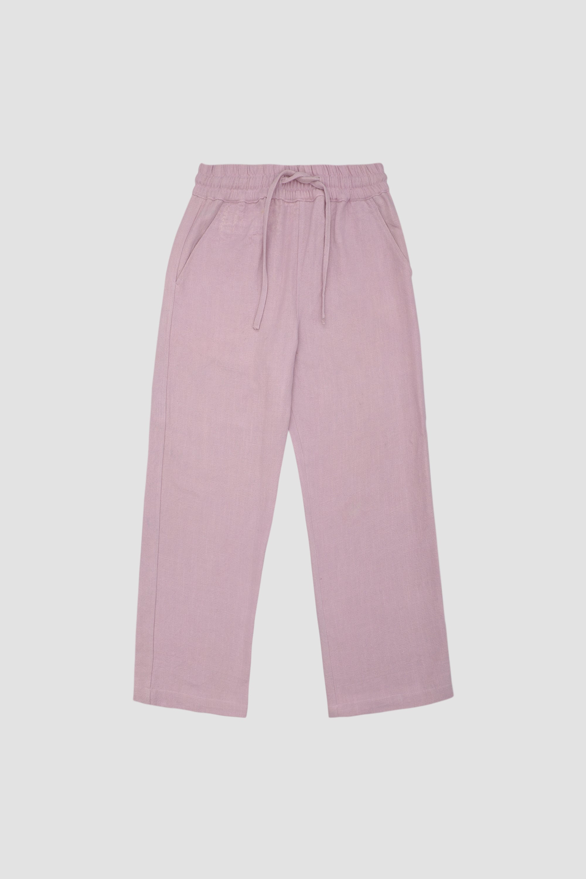 Lavender textured lounge pants