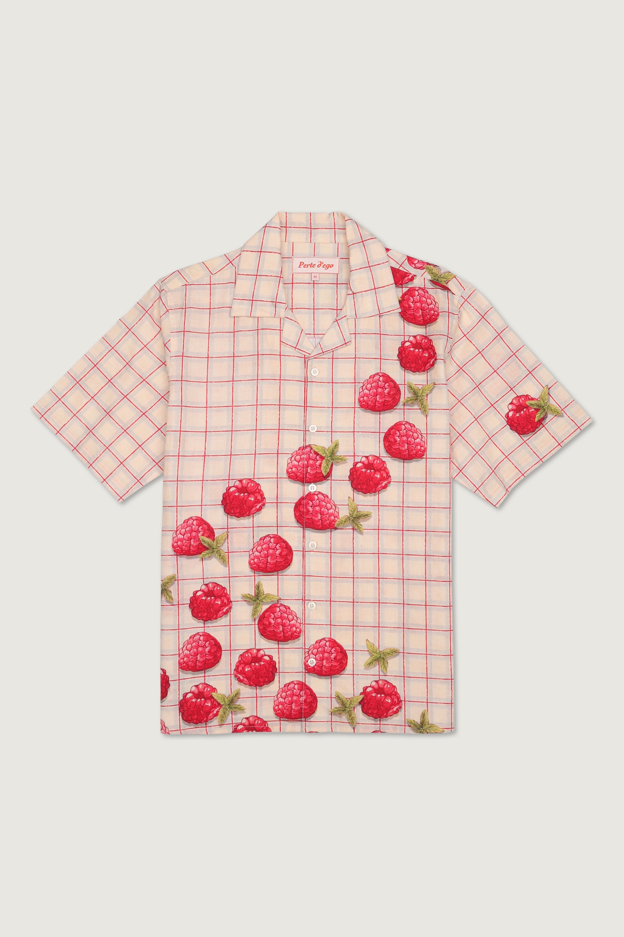 Raspberry Check Resort Shirt