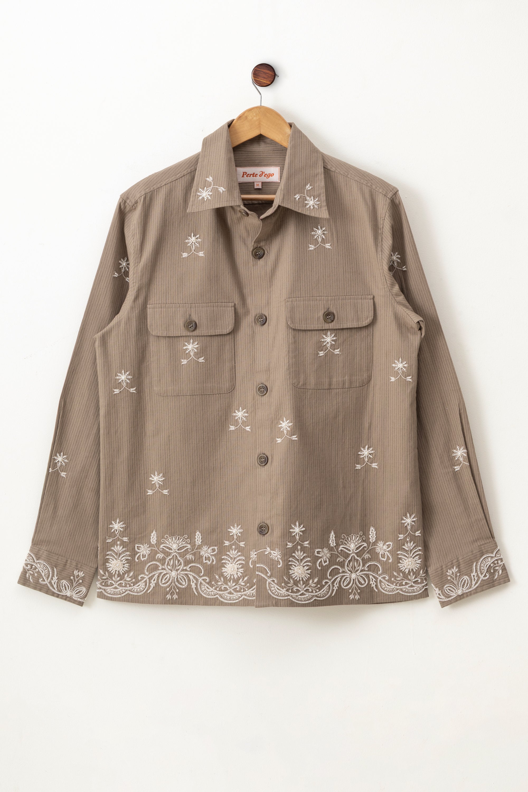 Hand embroidered Chore Jacket