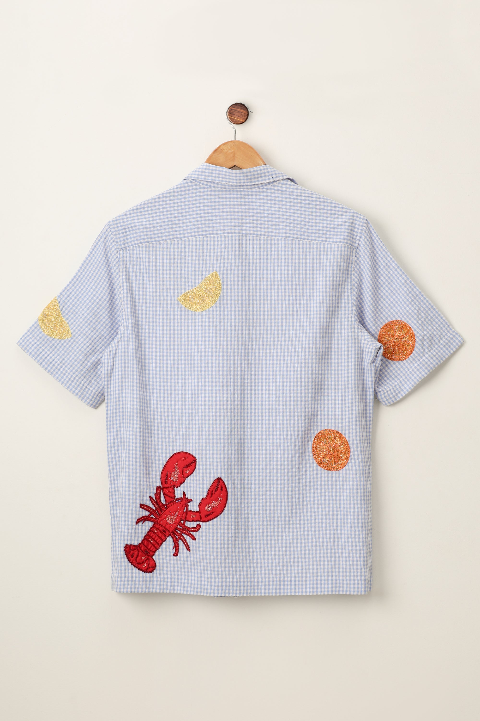 "Le Maine" hand embroidered Shirt