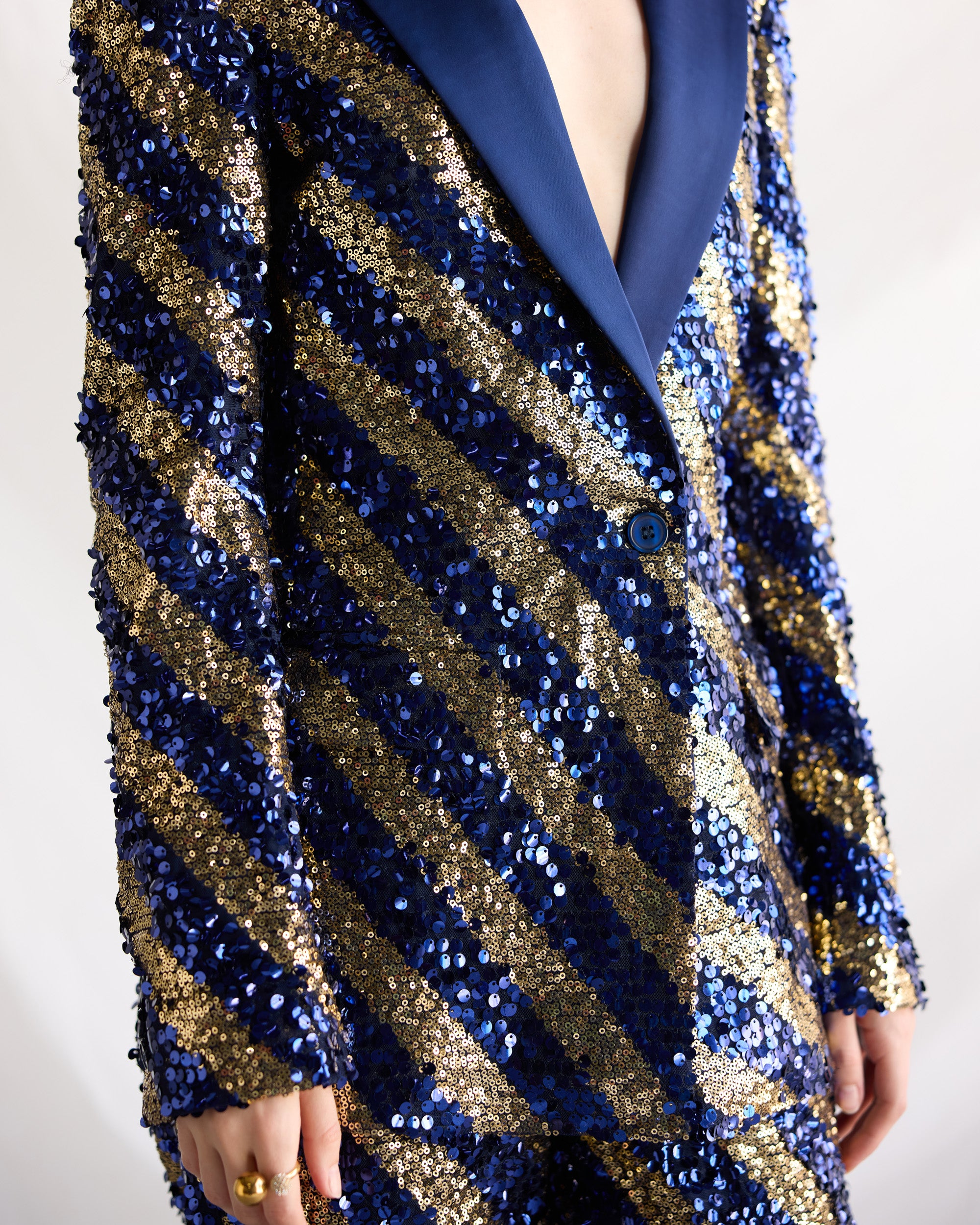 "Le Mallorca" sequinned blazer