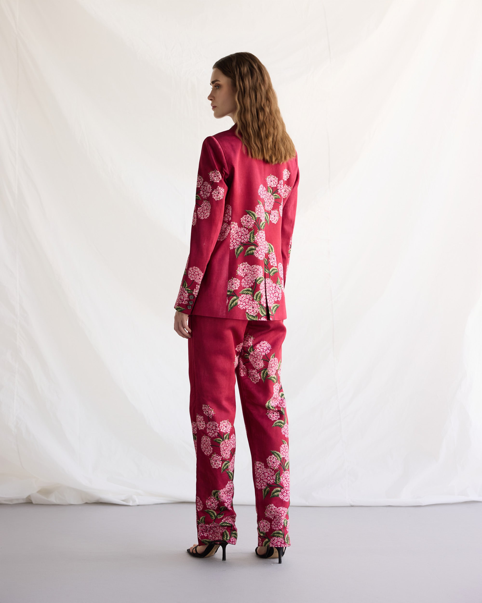 Floral Printed Blazer