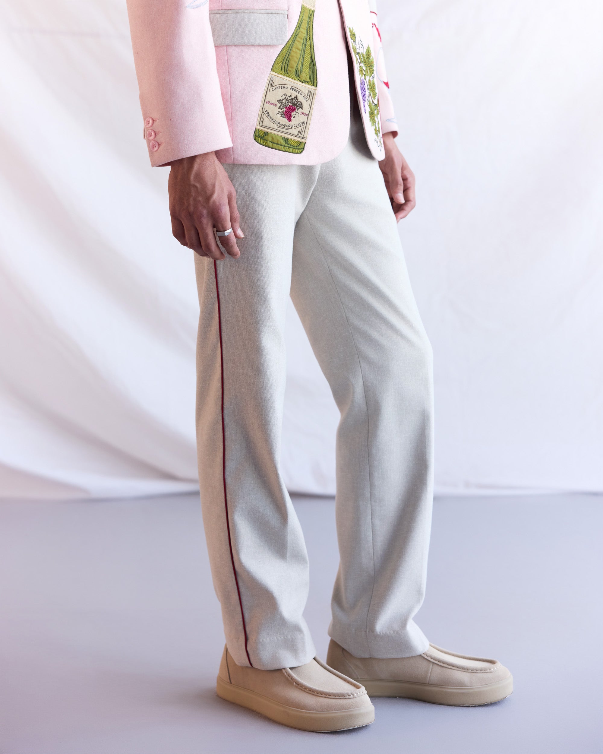 “Le Château” hand embroidered blazer