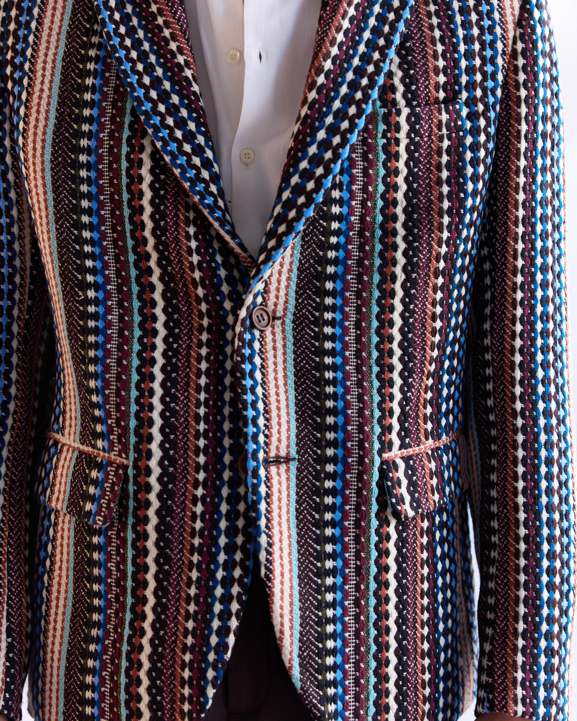 "Le Trinidad Tides" textured Blazer