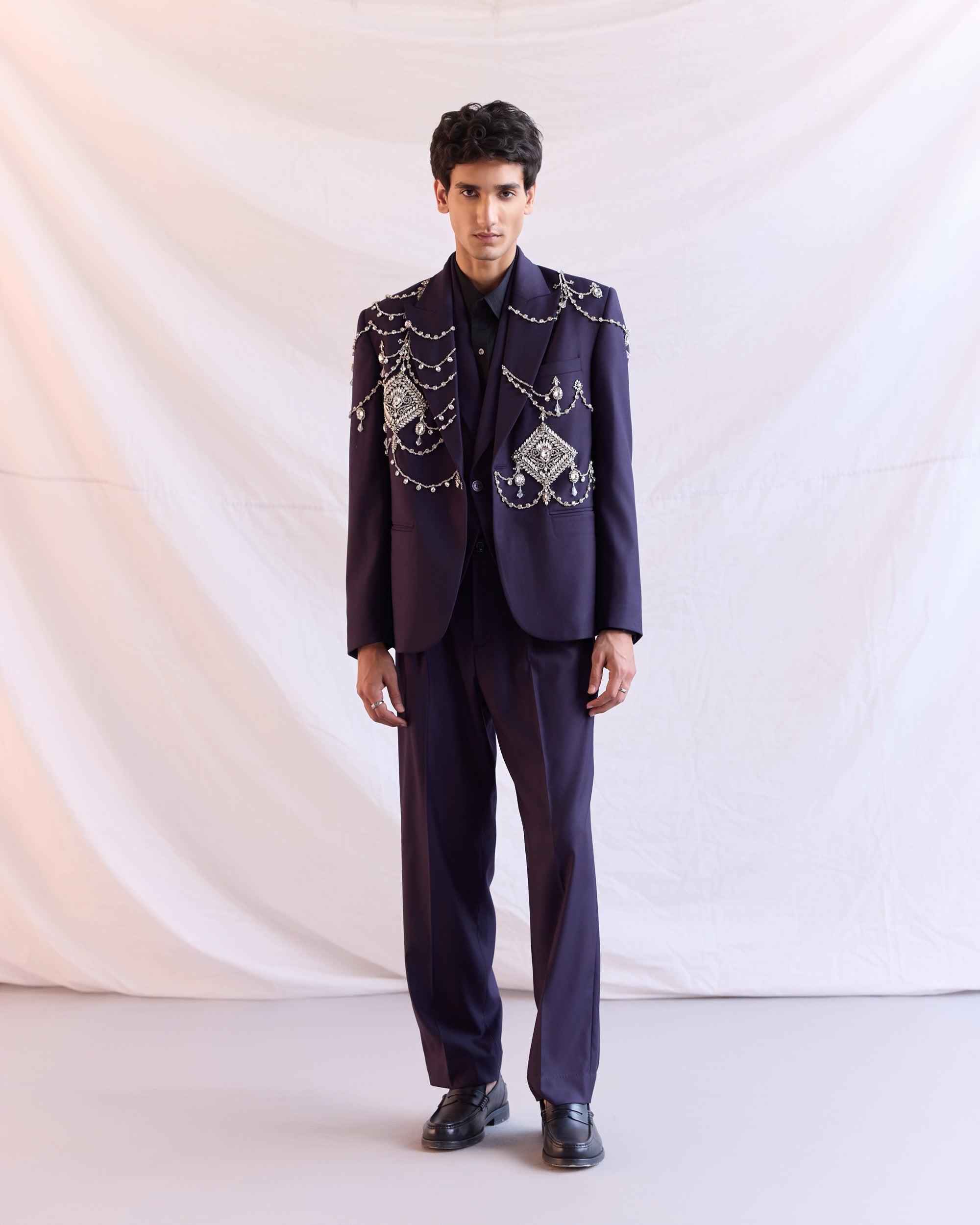 Formal pants- Purple