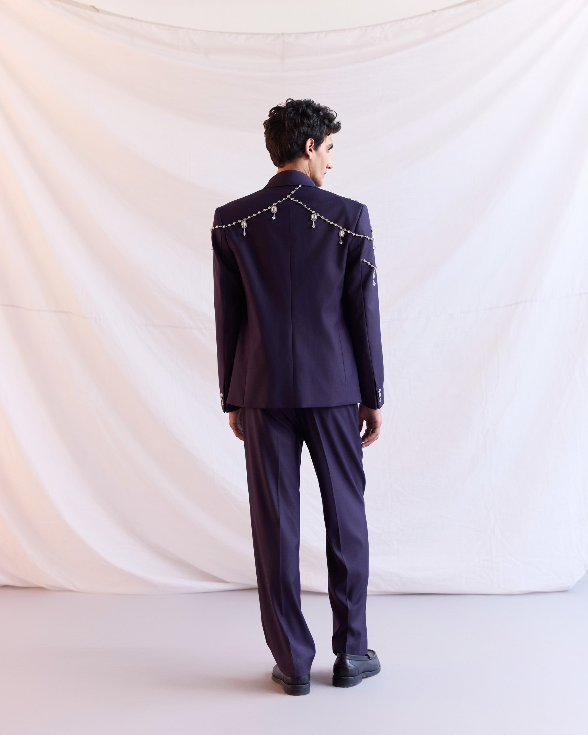 Formal pants- Purple