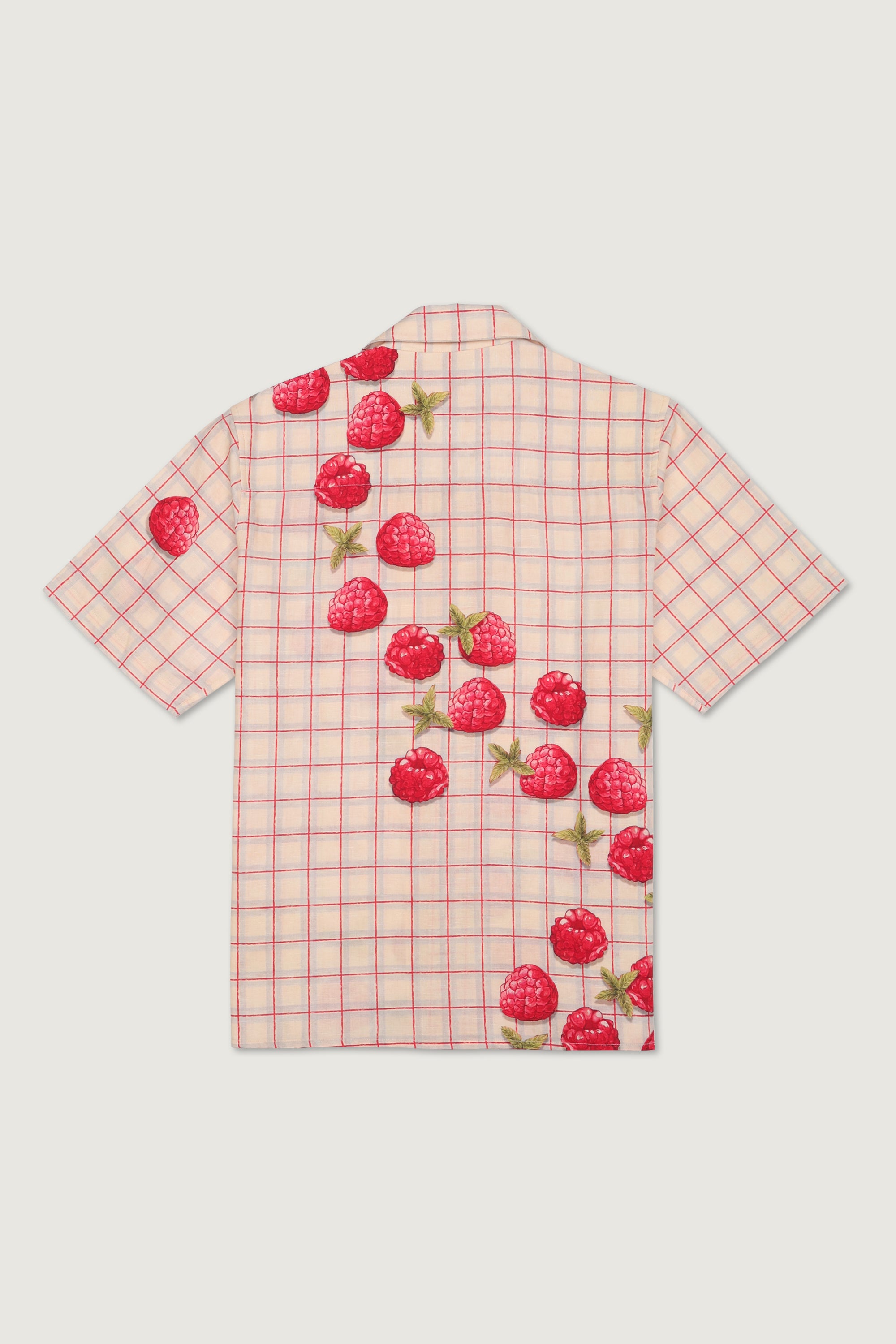 Raspberry Check Resort Shirt