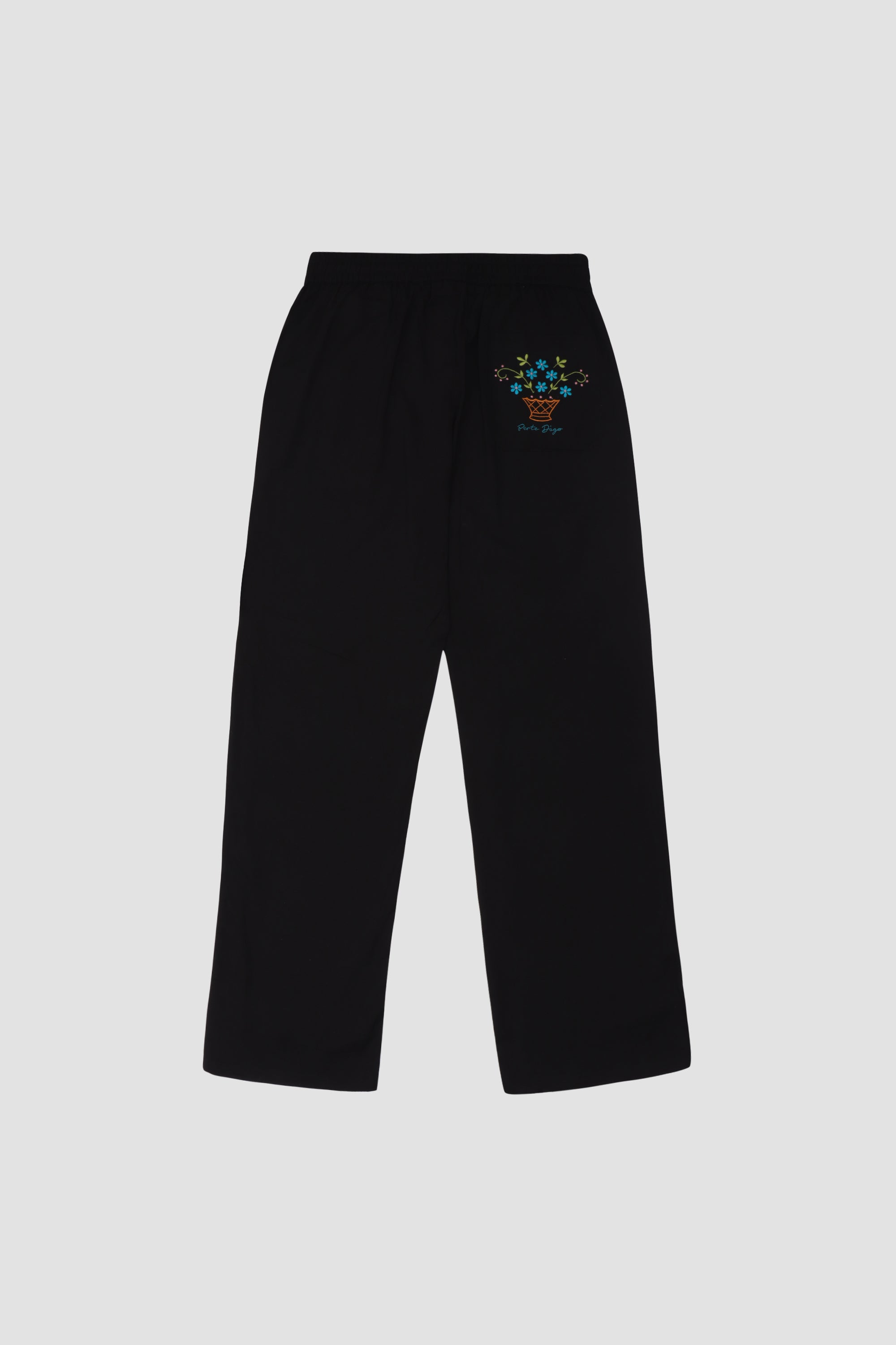 "Le Sicily" embroidered lounge pants