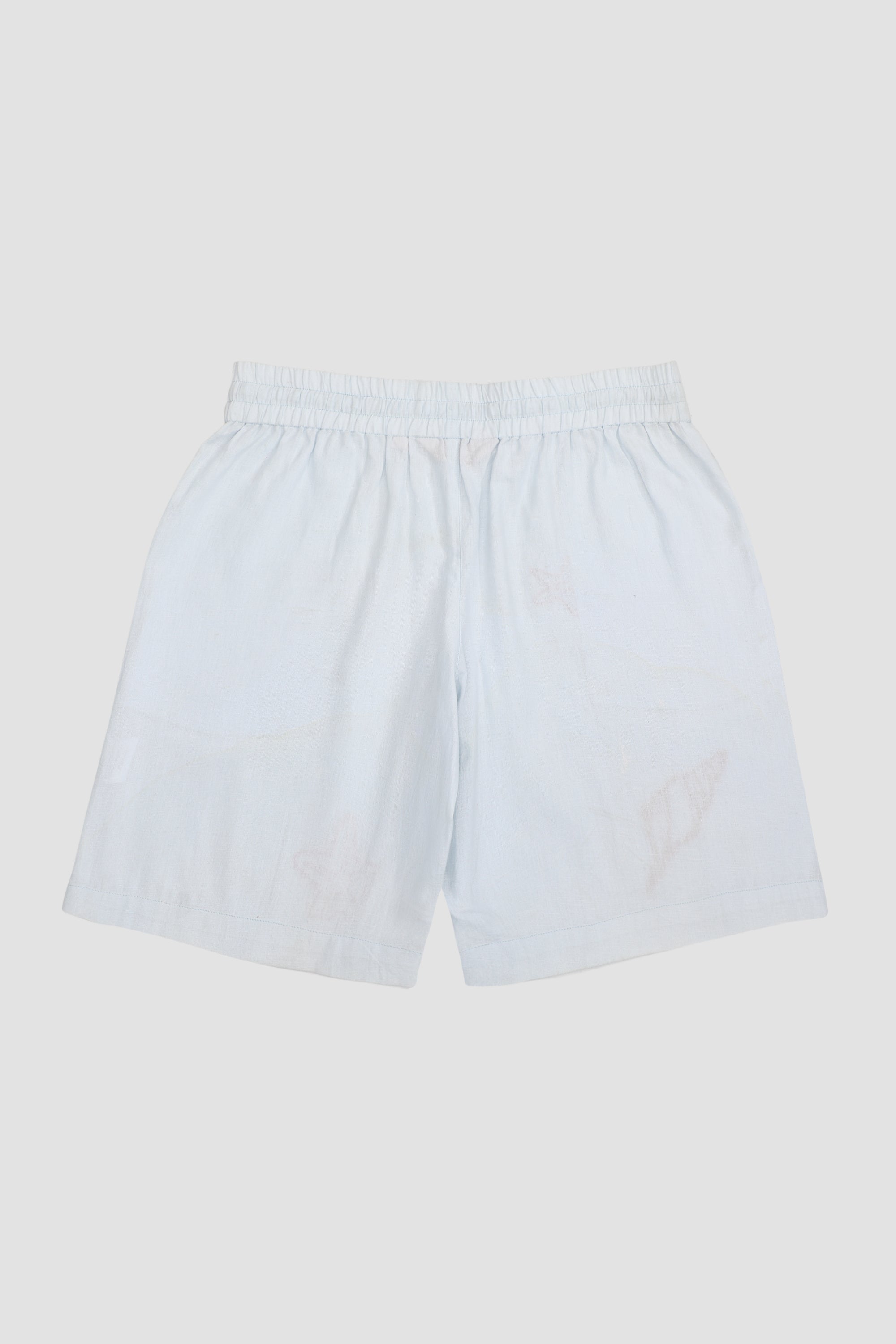 Seashells embroidered shorts