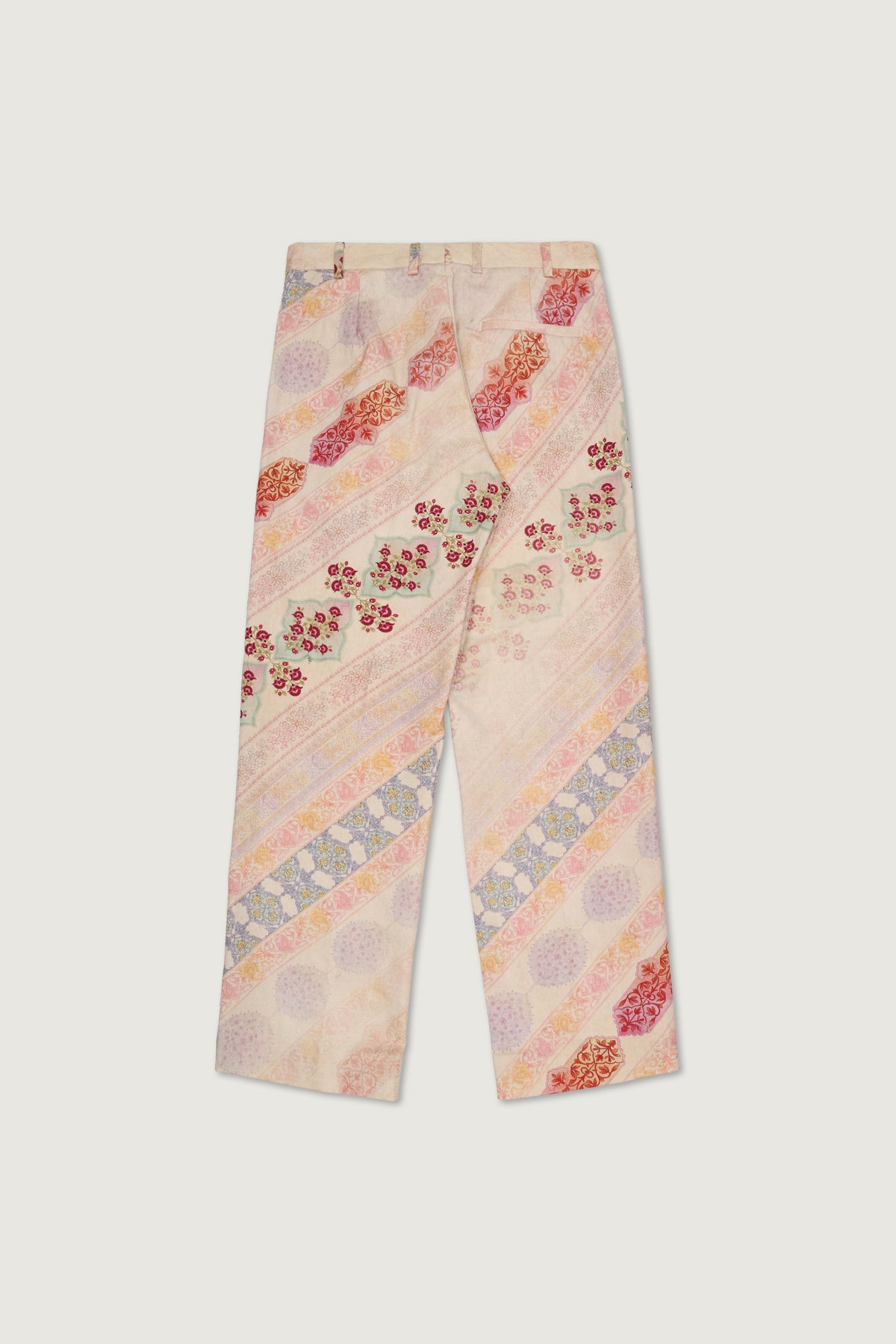 Vintage watercolor formal pants