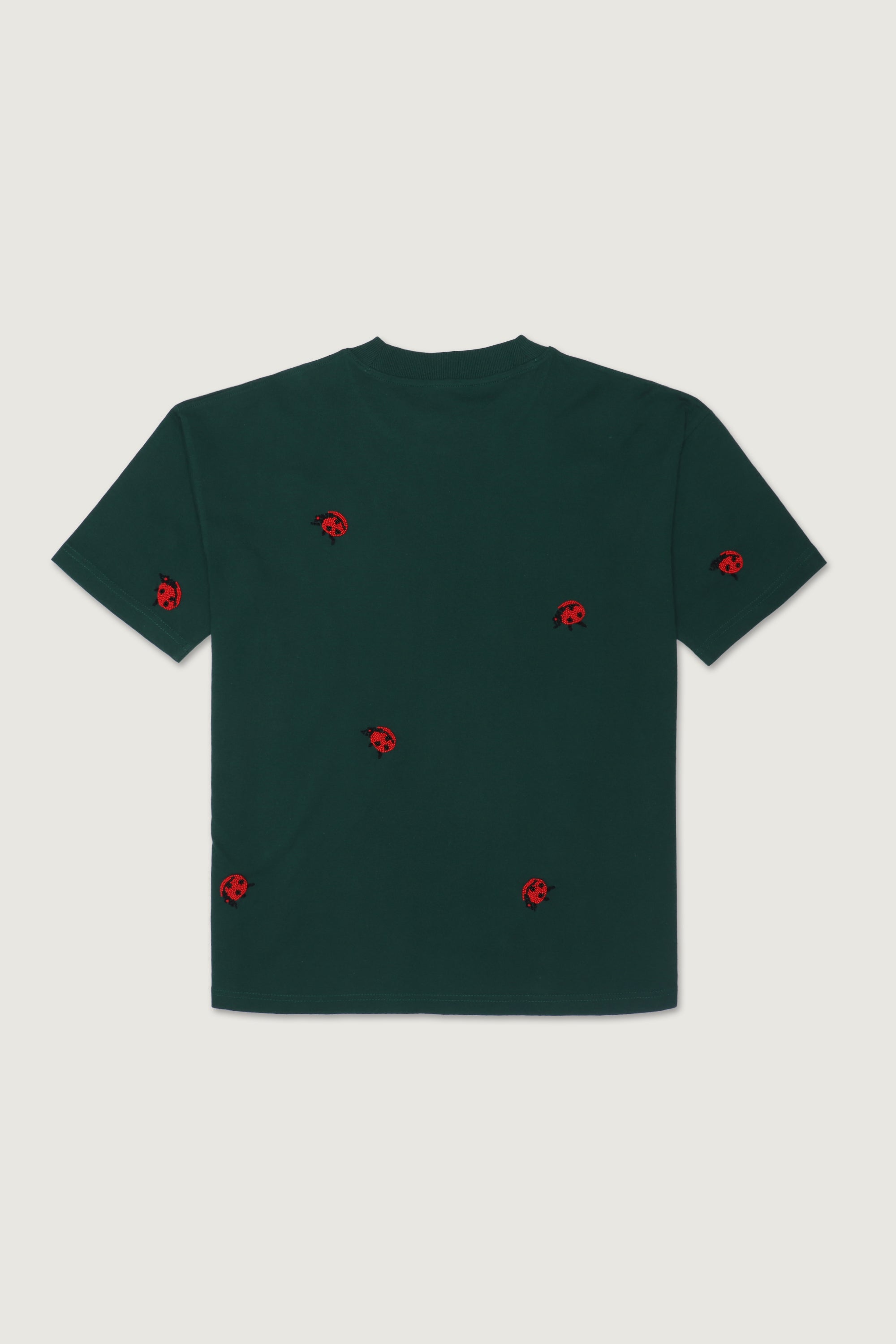 "Ladybug" hand embroidered T-Shirt