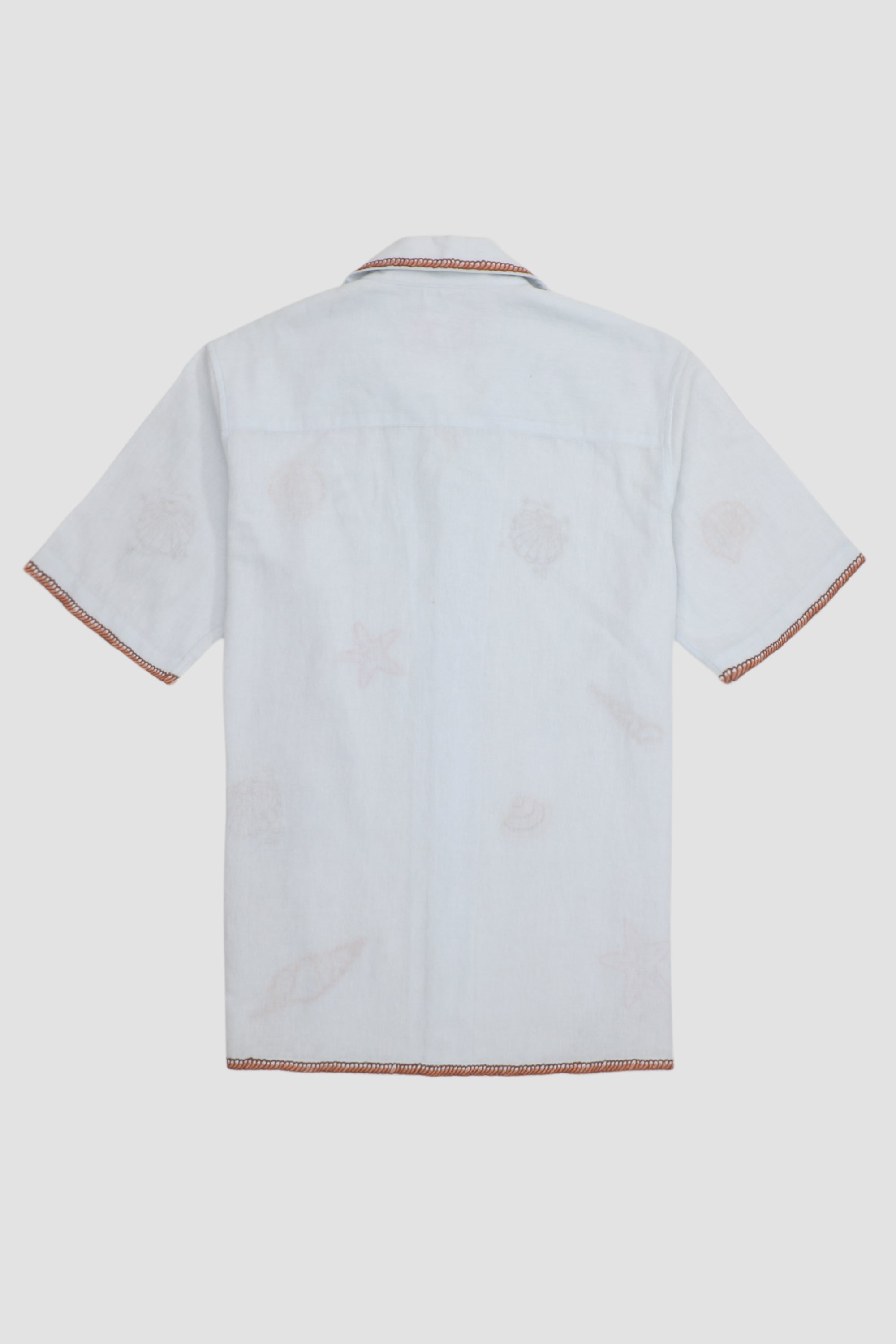 Seashells embroidered Shirt