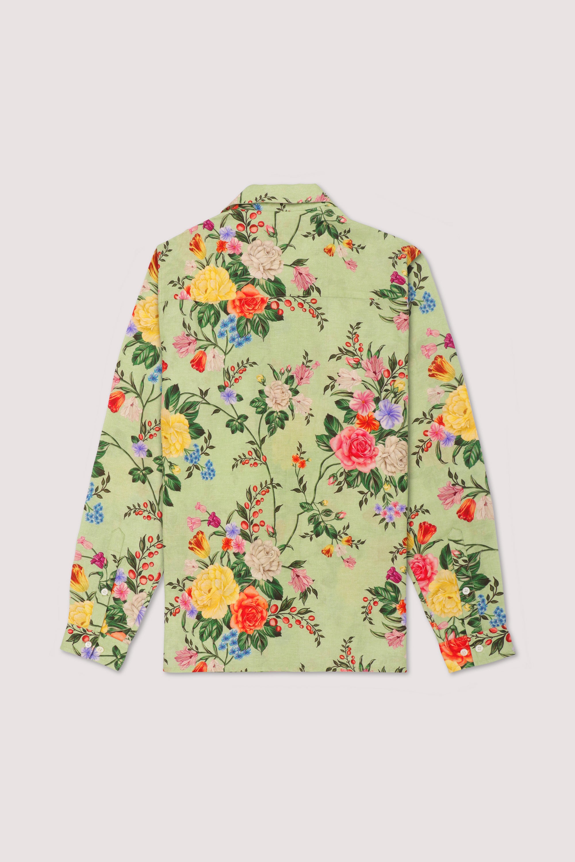 Vintage victorian floral shirt- Full sleeves