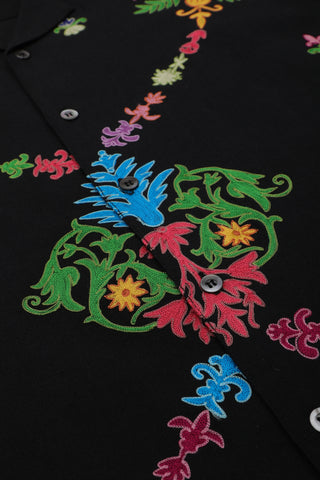 "Gulmarg" embroidered shirt
