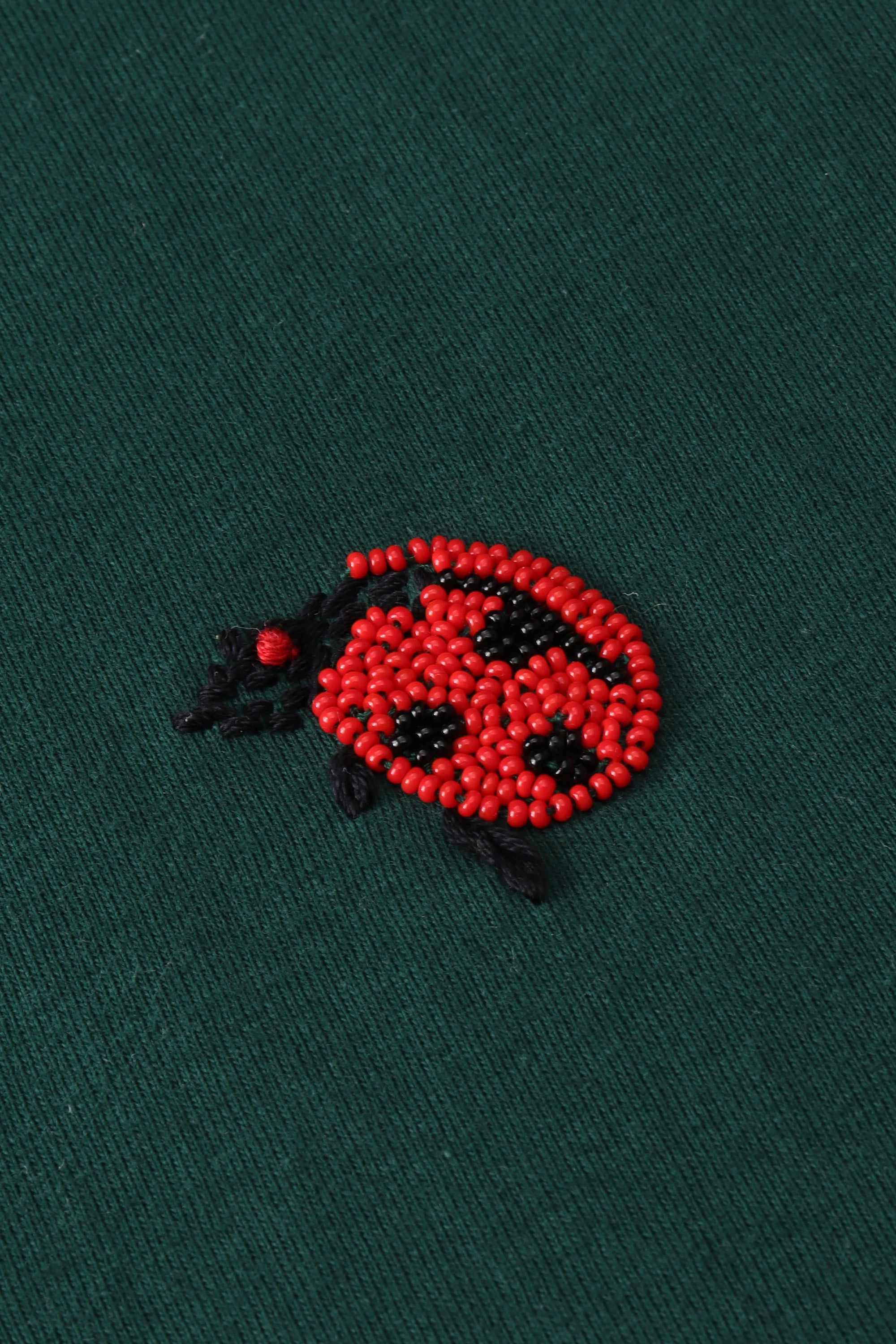 "Ladybug" hand embroidered T-Shirt