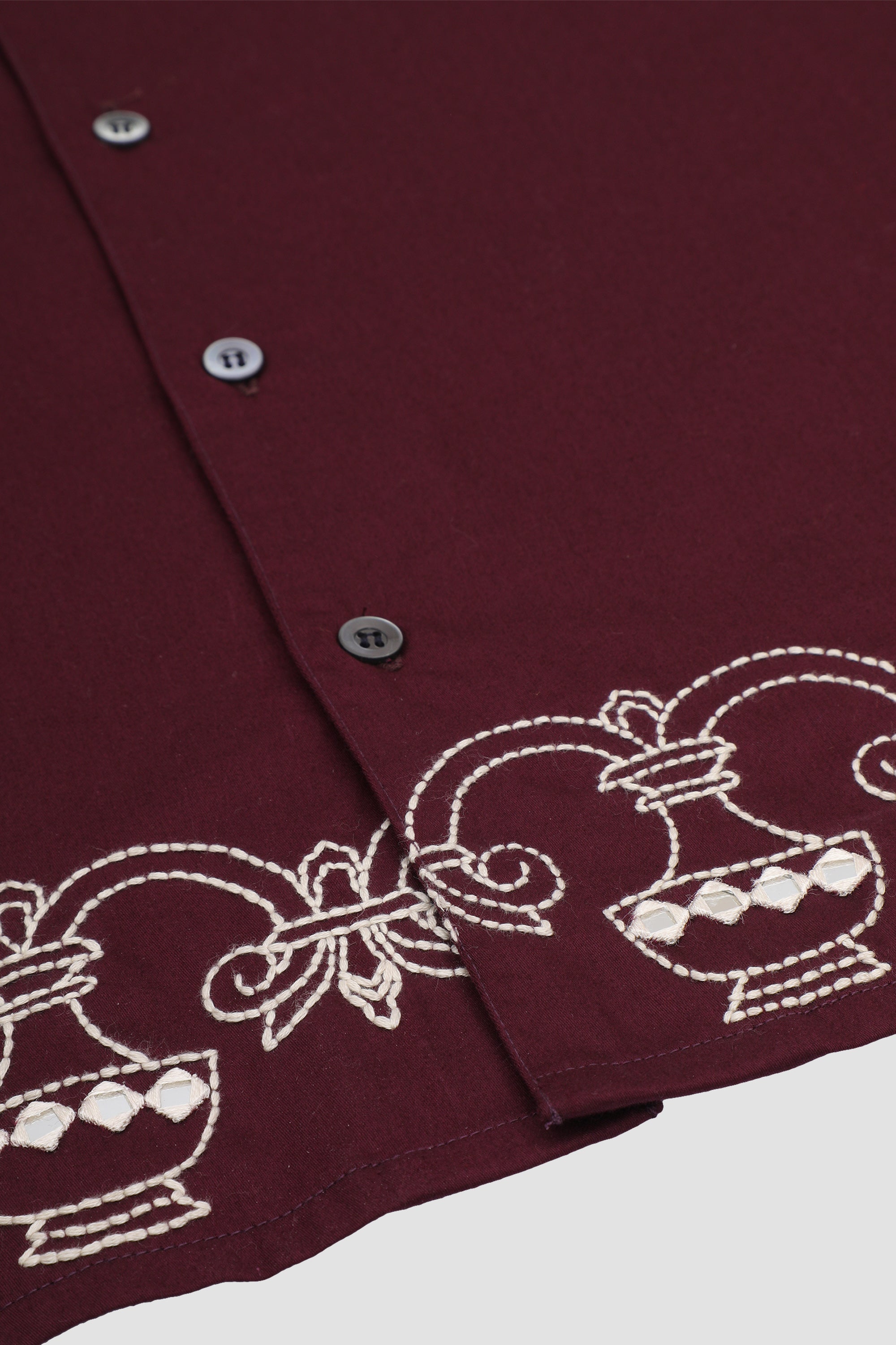 "Le Peru" hand embroidered Shirt