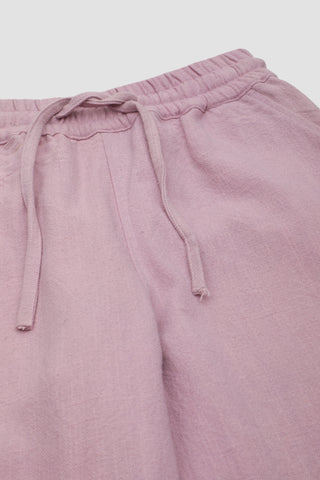 Lavender textured lounge pants