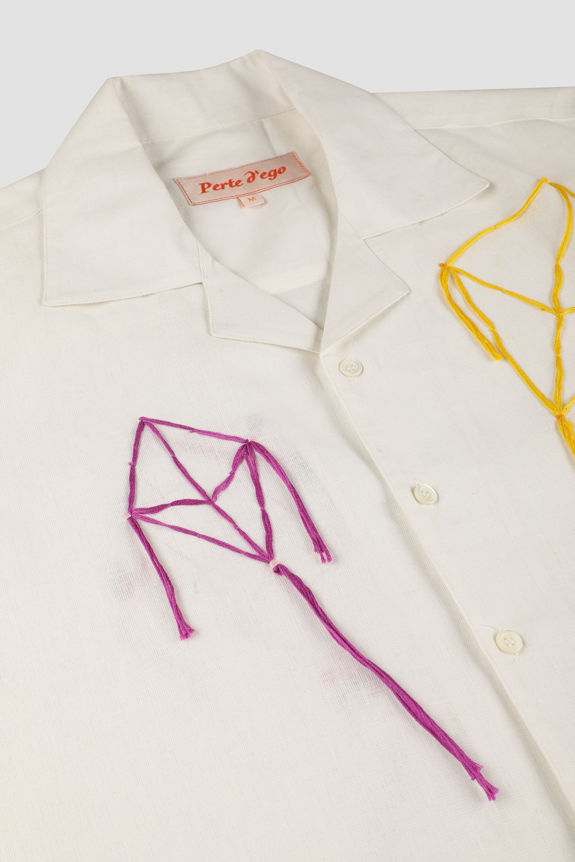 Hand embroidered Kites Shirt