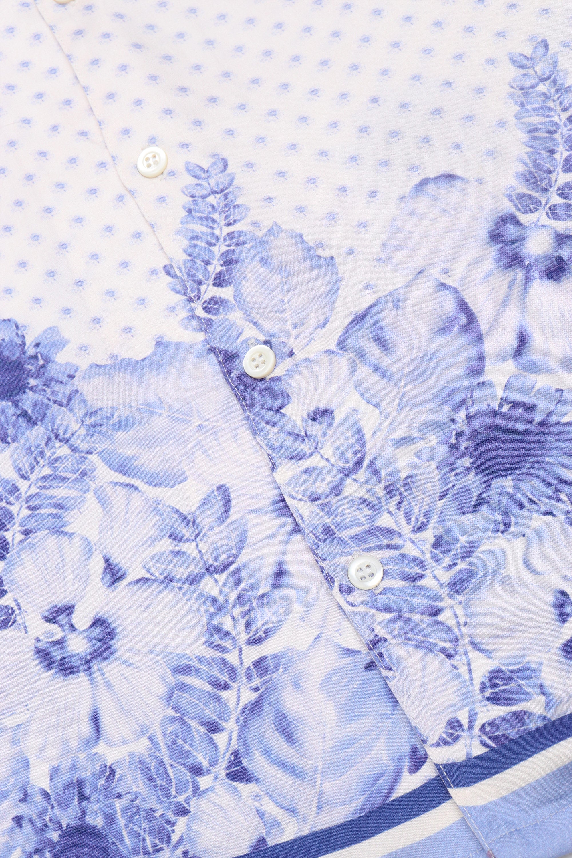 Azure Bloom Shirt
