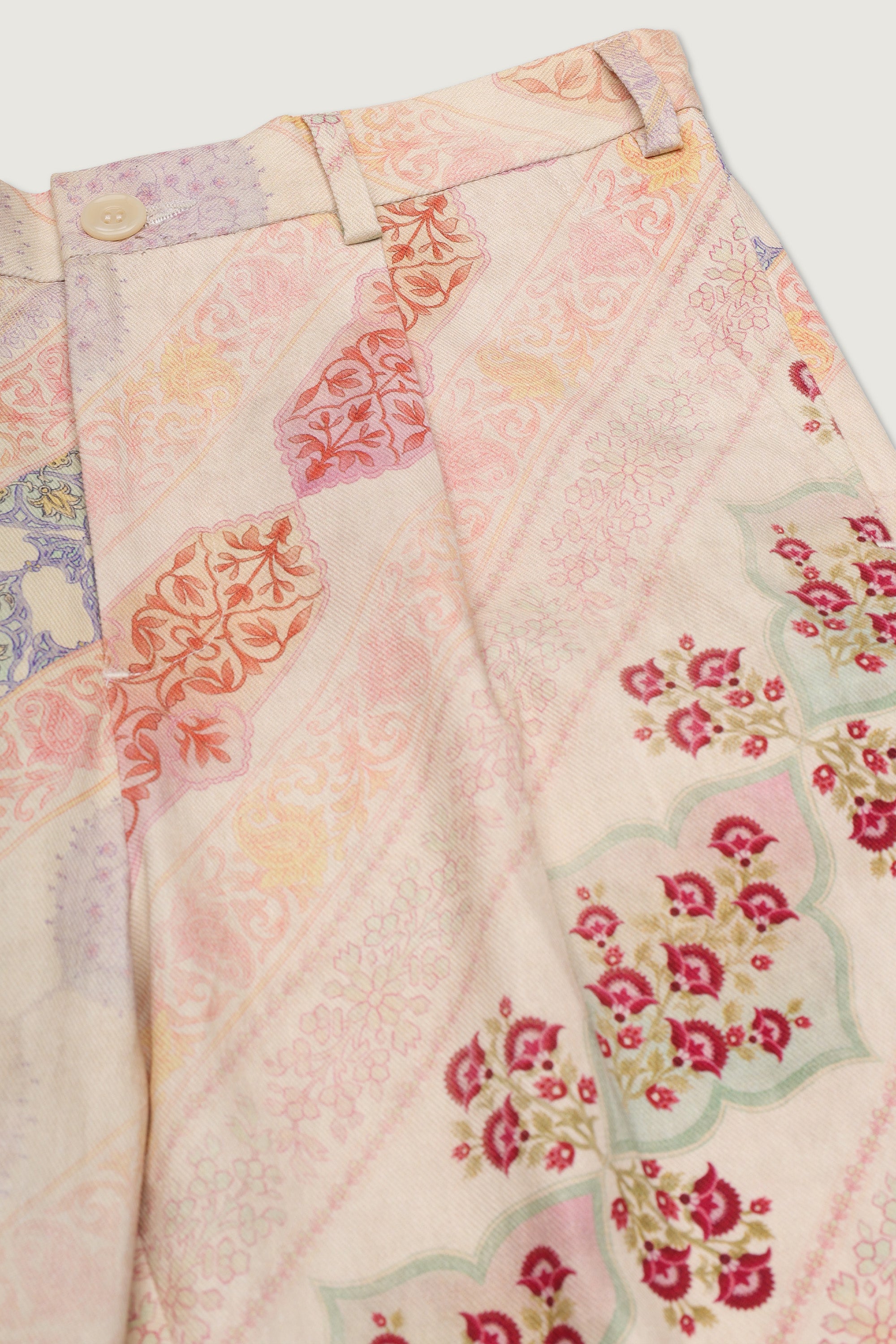 Vintage watercolor formal pants