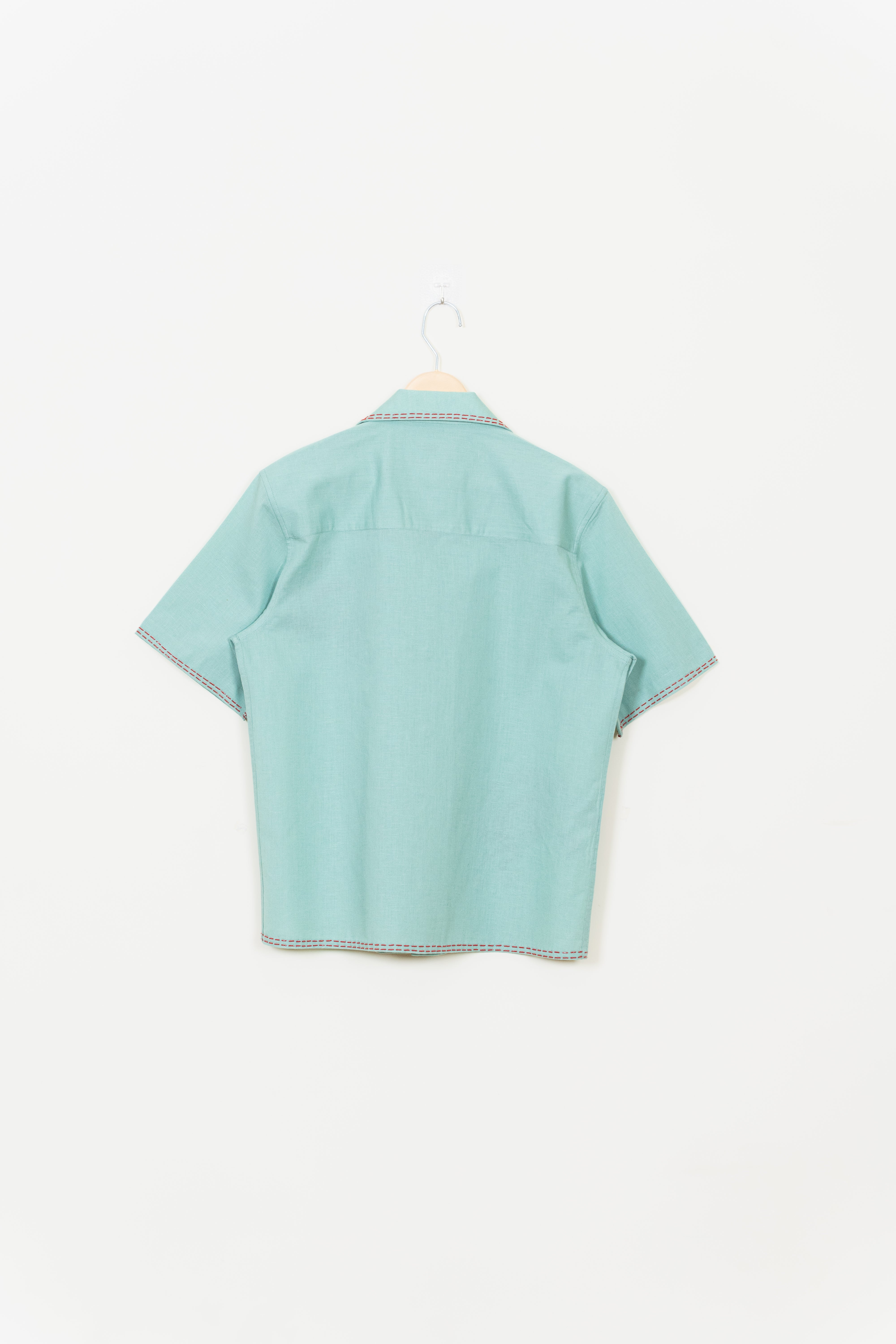 "Le crab" hand embroidered Shirt