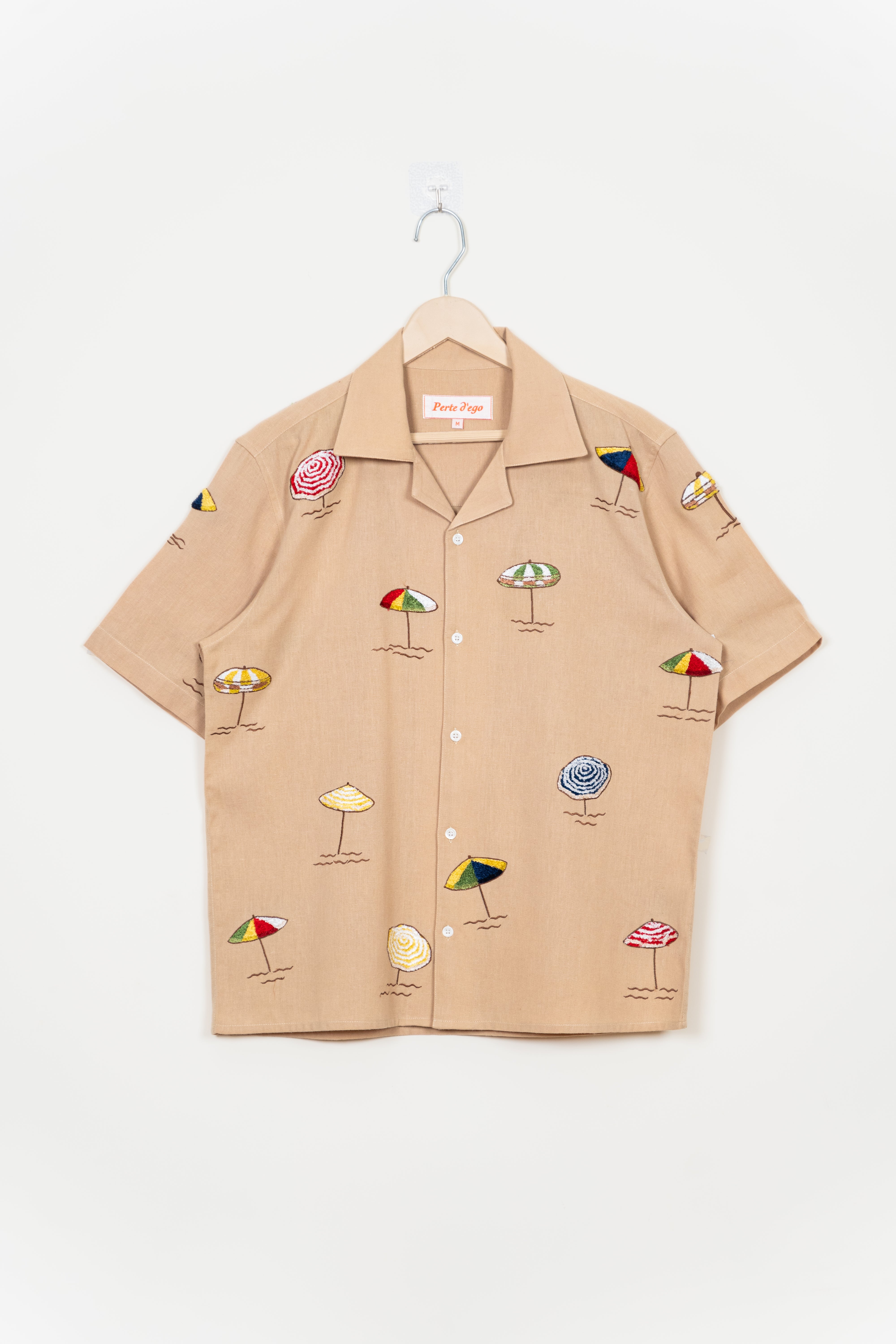 "Day at the beach" embroidered Shirt