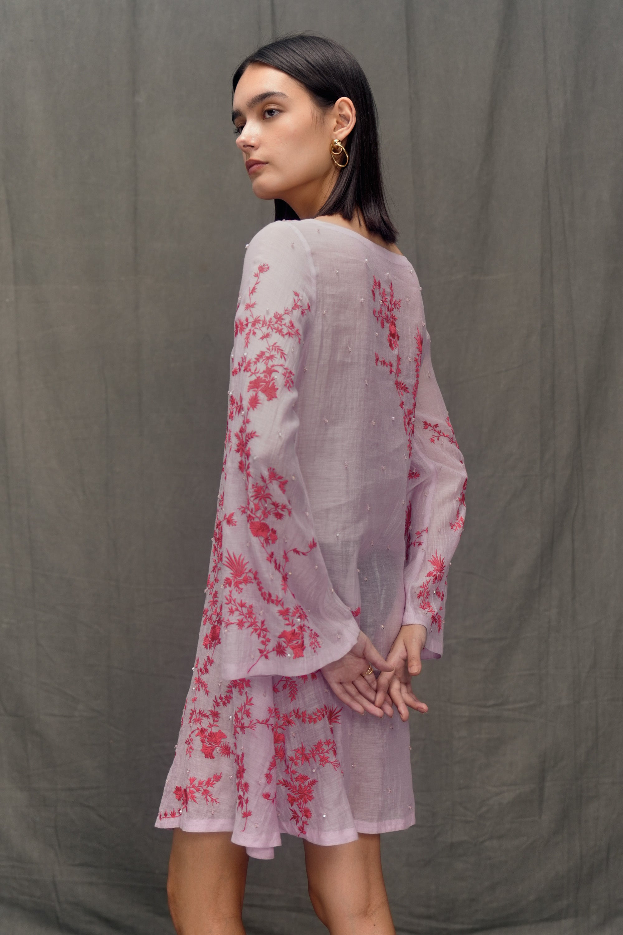 Alina hand embroidered kaftan