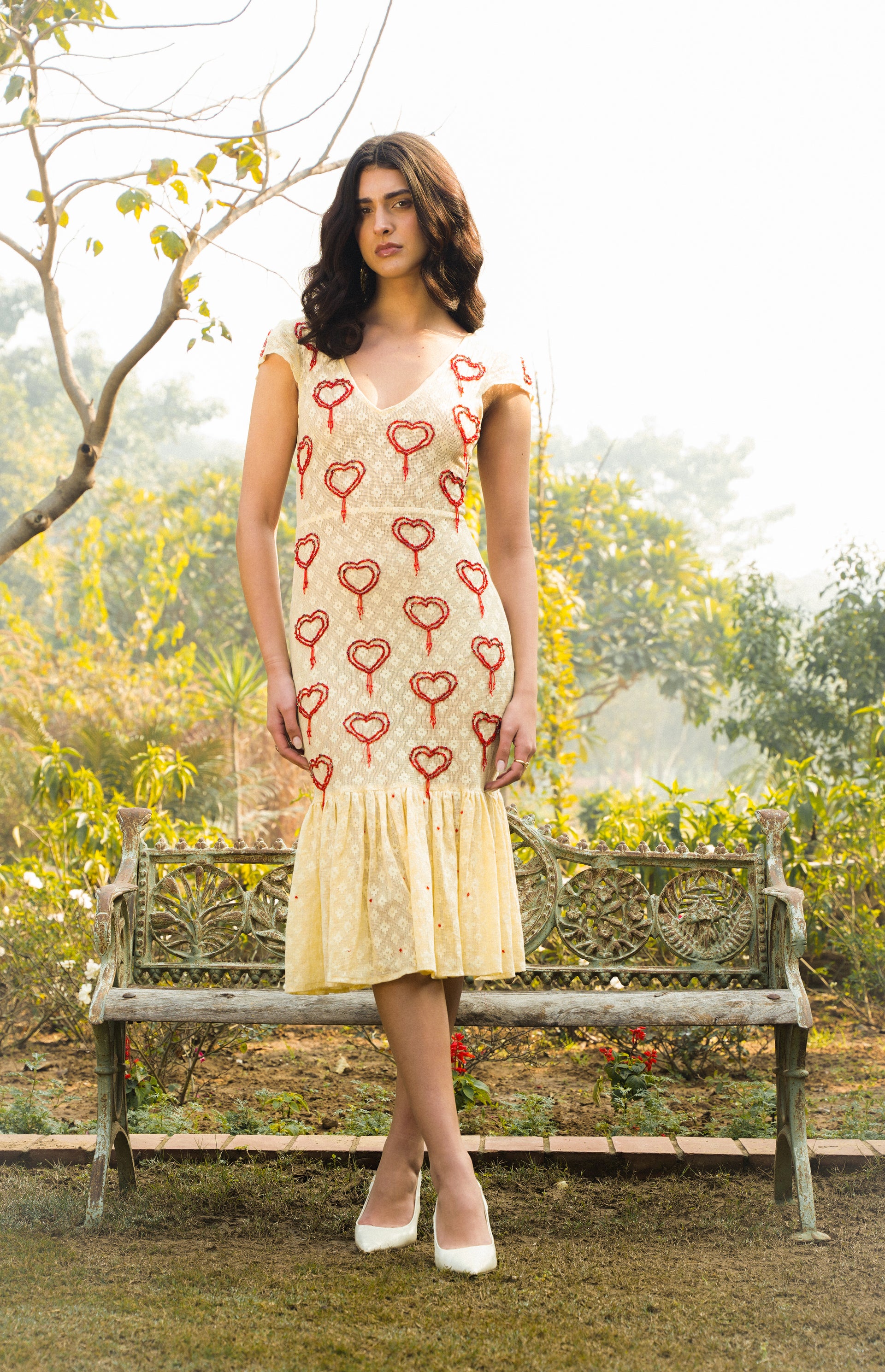 umber embroidered lace dress Amy Hand 尺寸:US 18W When it comes to Hunter Green Sweater Dress CINCHED-WAIST