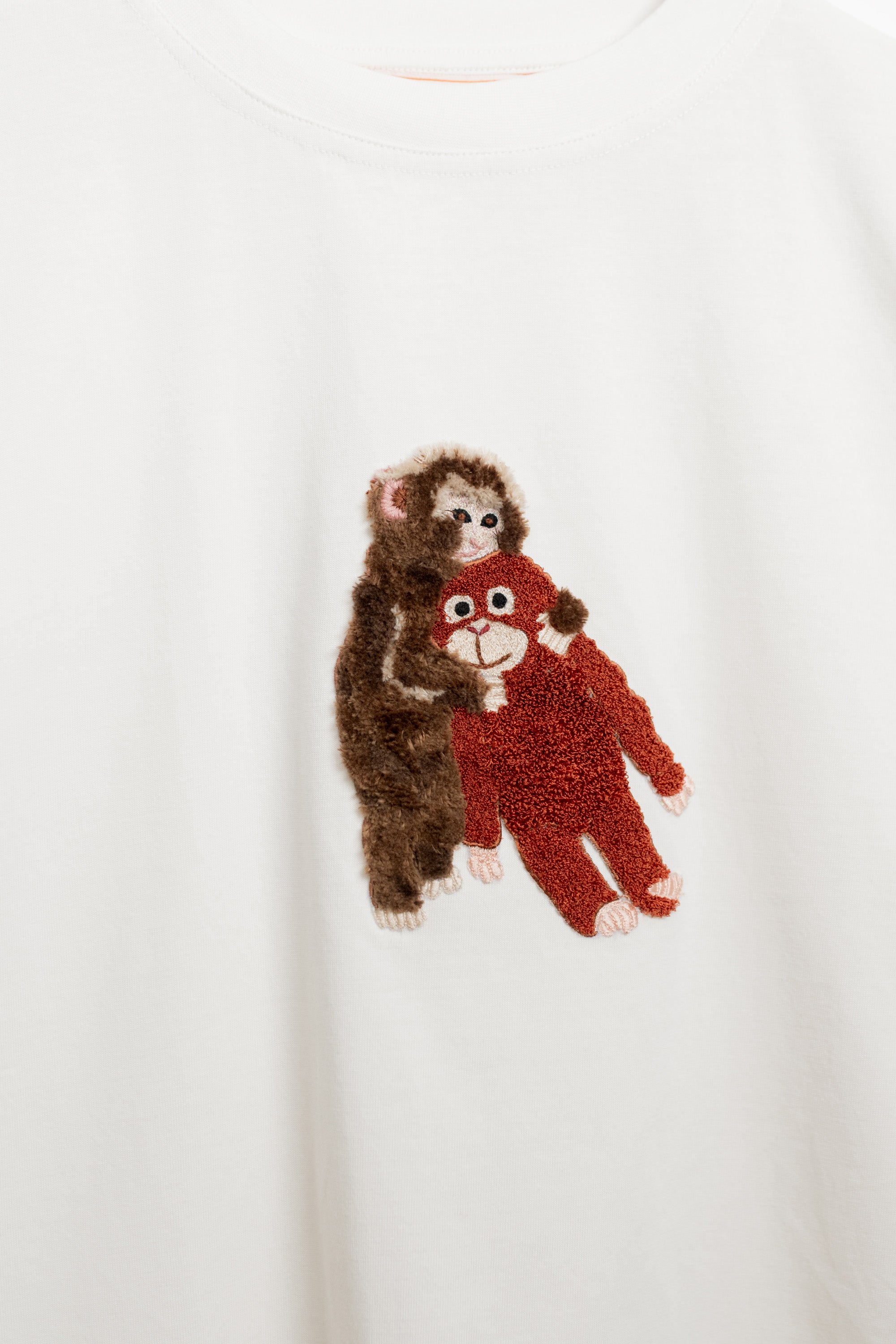 "Punch" hand embroidered T-Shirt