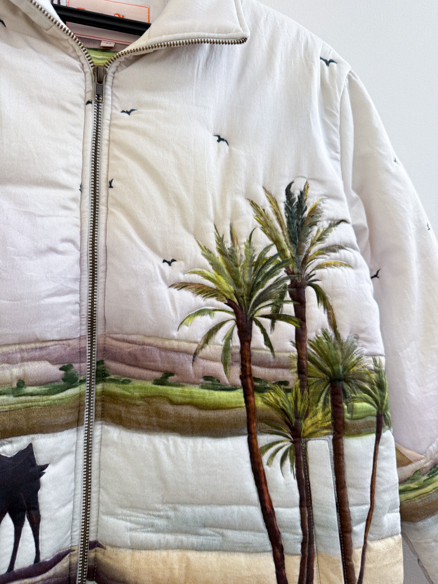 "Afternoon by the nile" quilted jacket