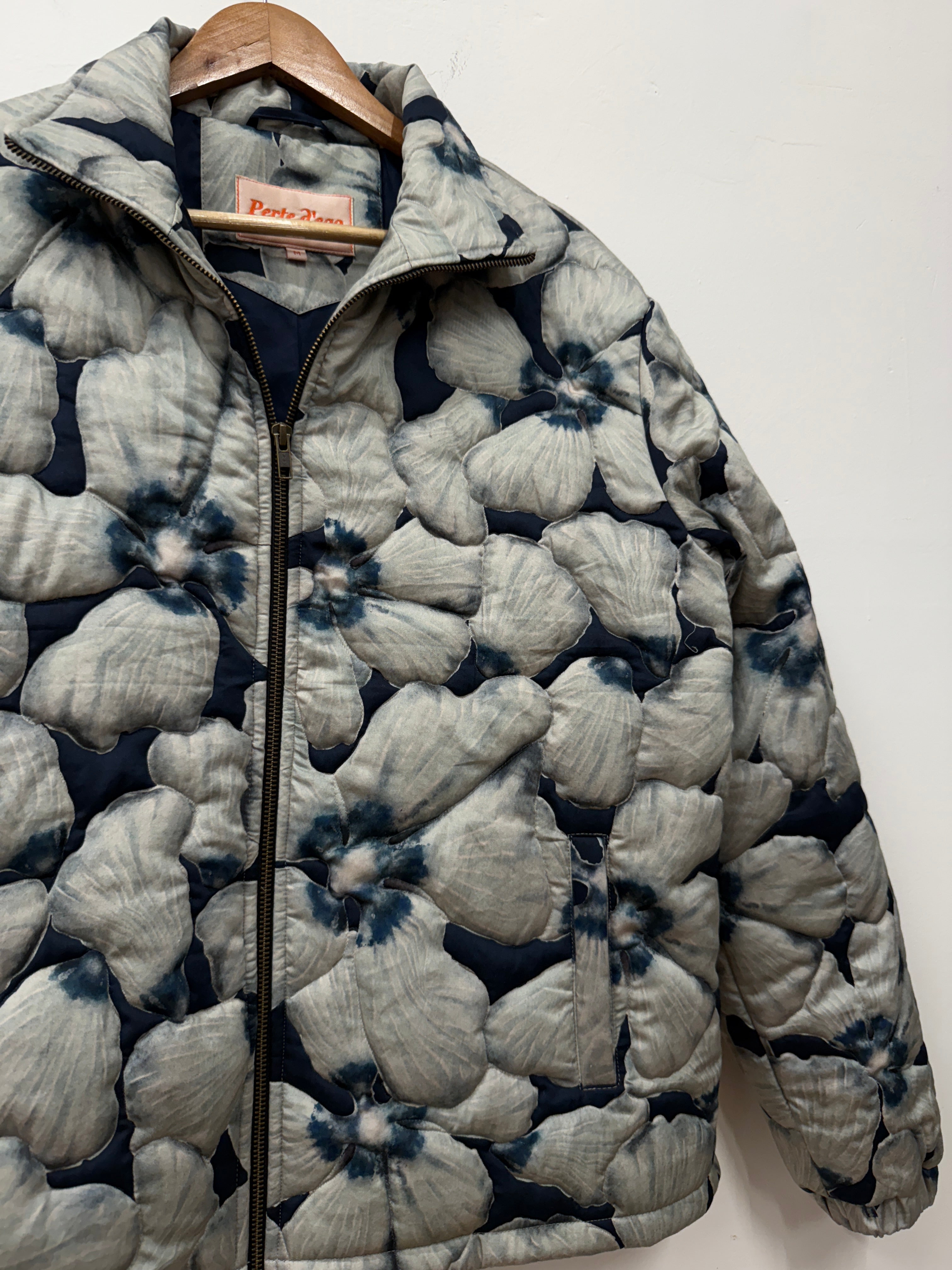 "Le Bloom" quilted jacket