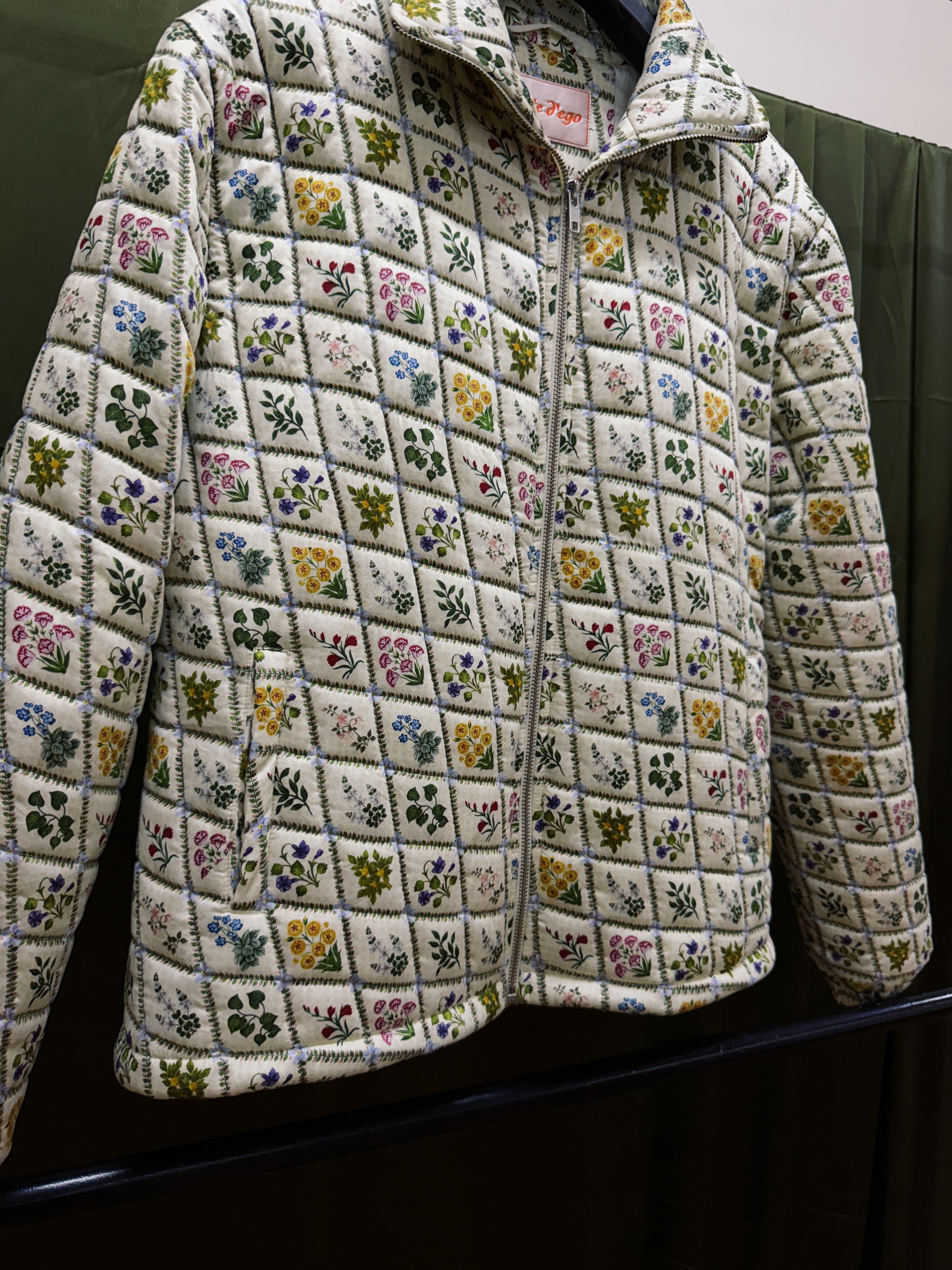 "Santorini" quilted jacket