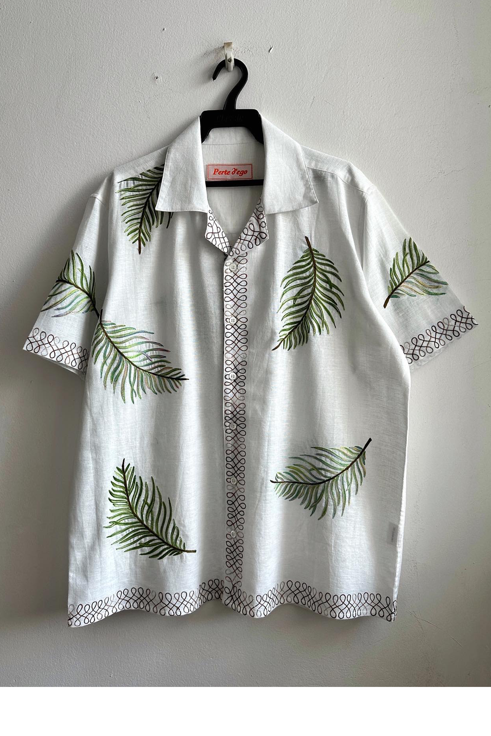 "Le Palm" embroidered Shirt