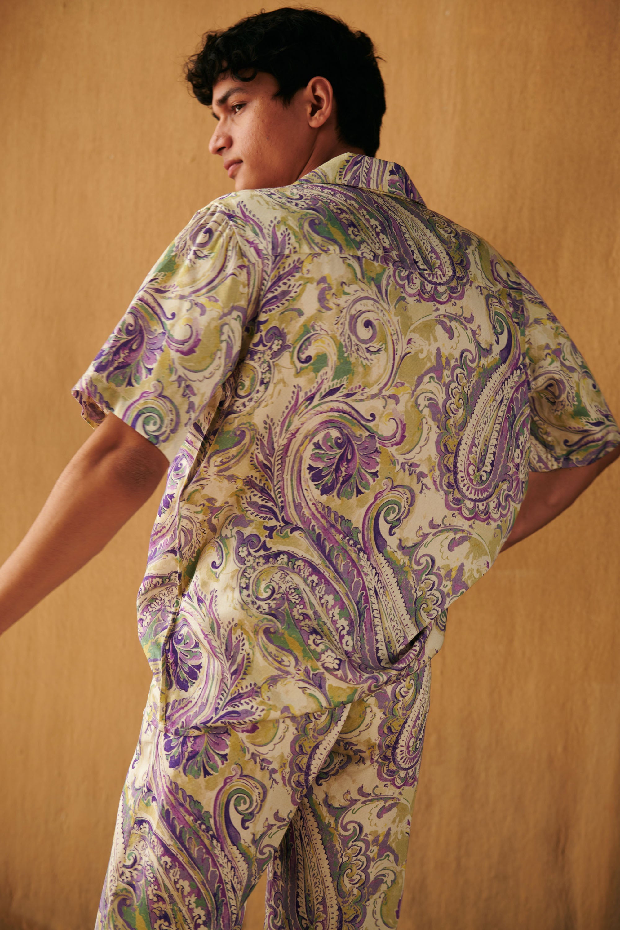 Watercolor Paisley shirt