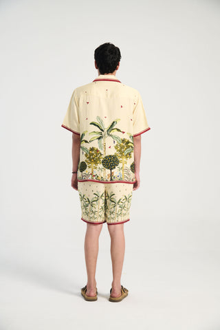 "Palm forest" lounge shorts