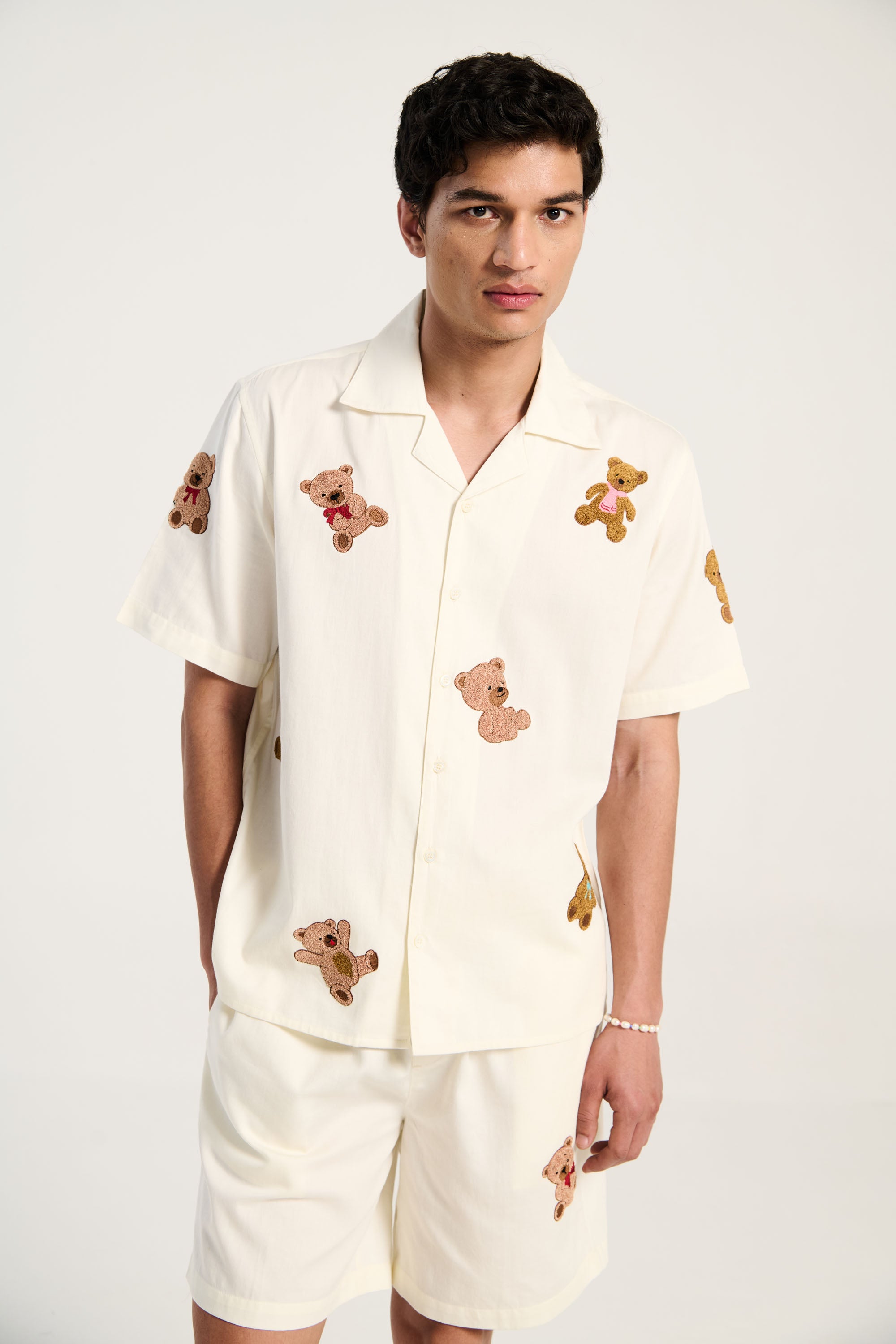 "Le Teddy" embroidered Shirt