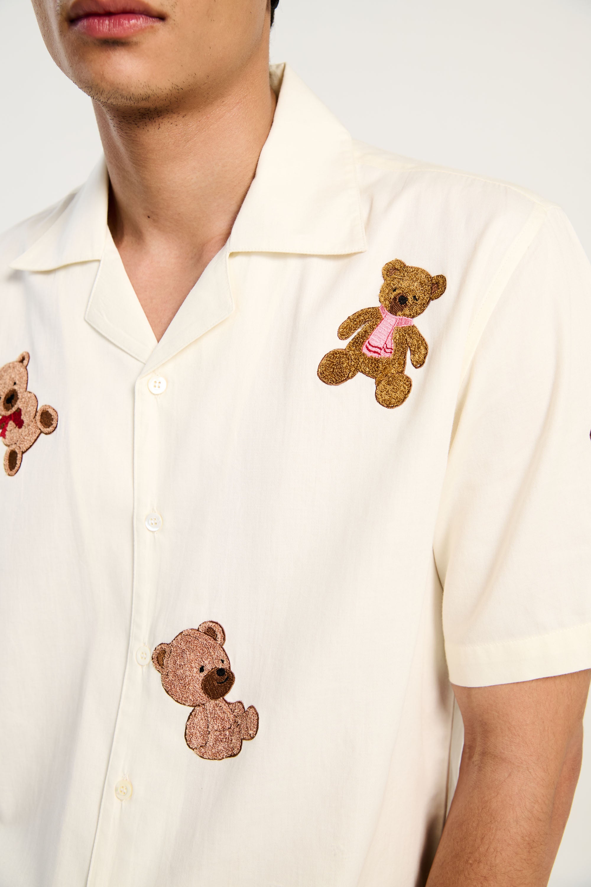 "Le Teddy" embroidered Shirt