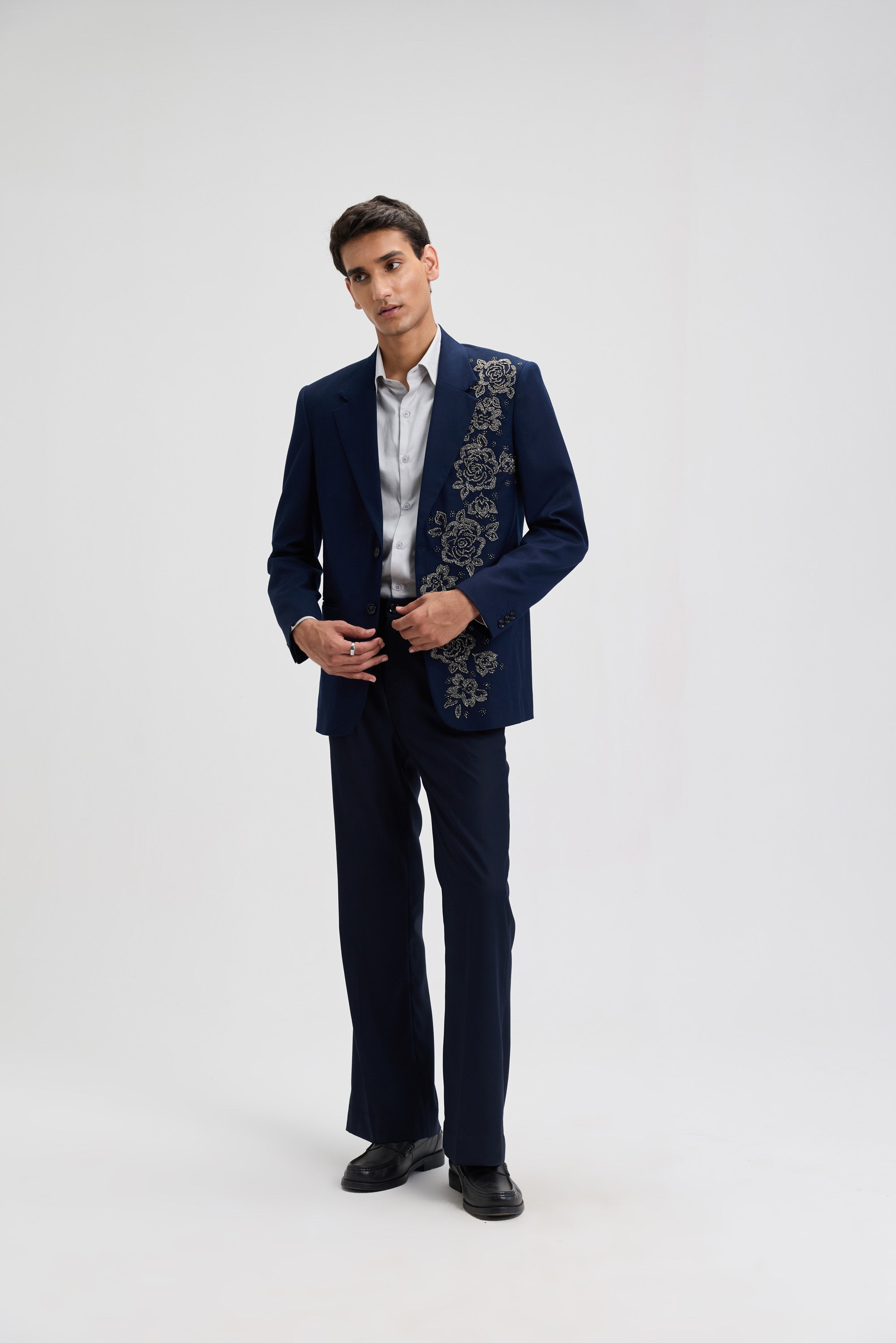 Formal Pants- Nocturne Rose